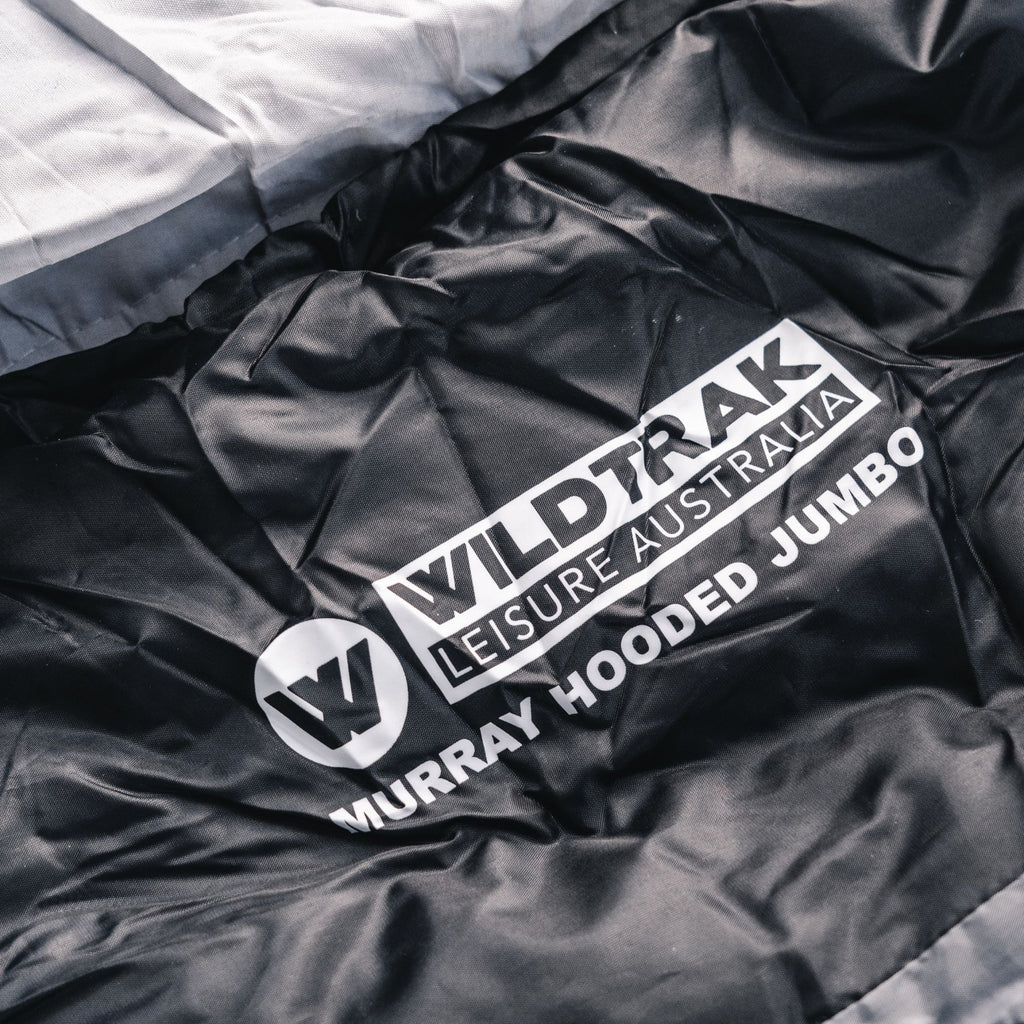 Wildtrak 0°C to -5°C Murray Jumbo Hooded Sleeping Bag, 90 x 24cm