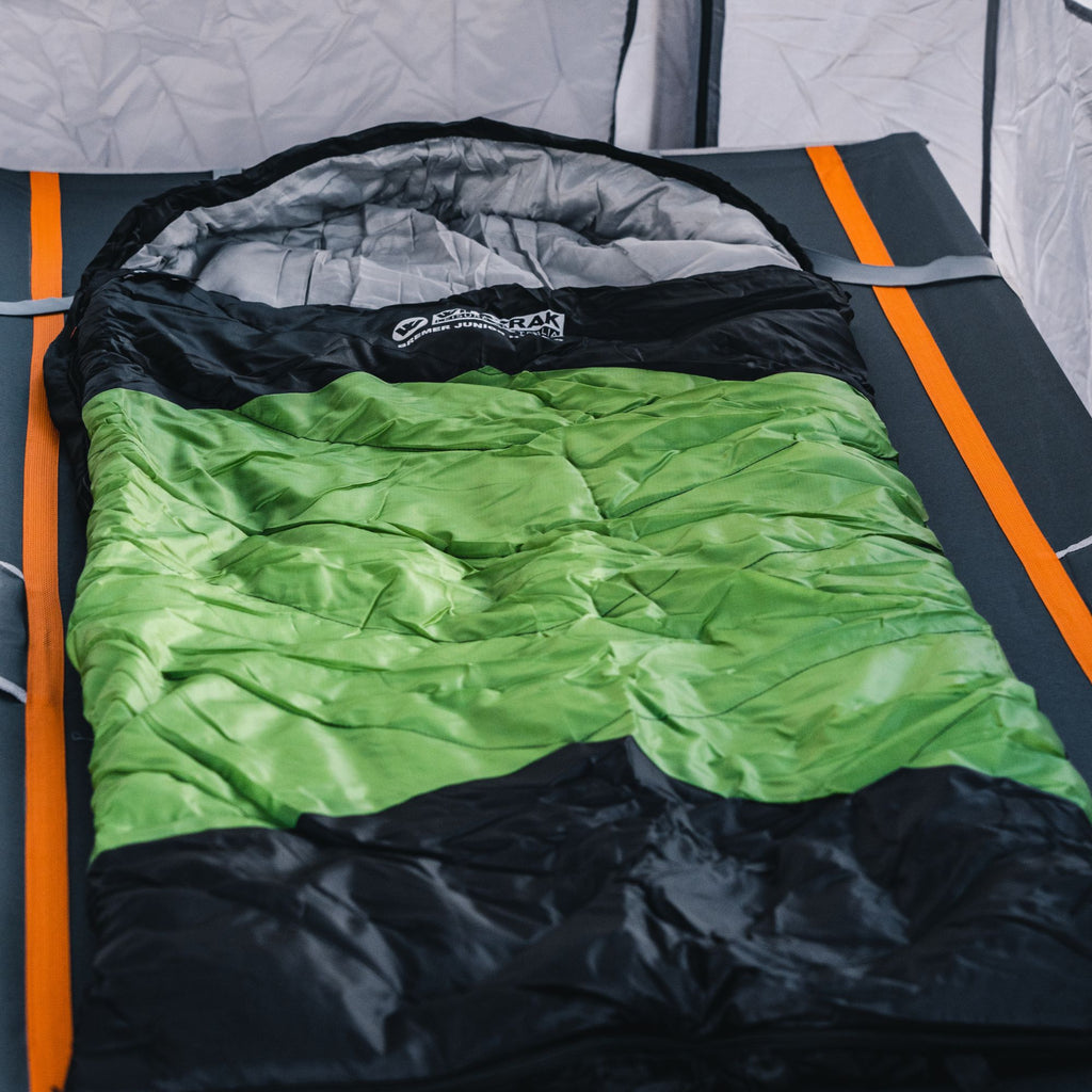 Wildtrak -5°C to 0°C Bremer Junior Kids/Youth Hooded Sleeping Bag, 65 x 170cm