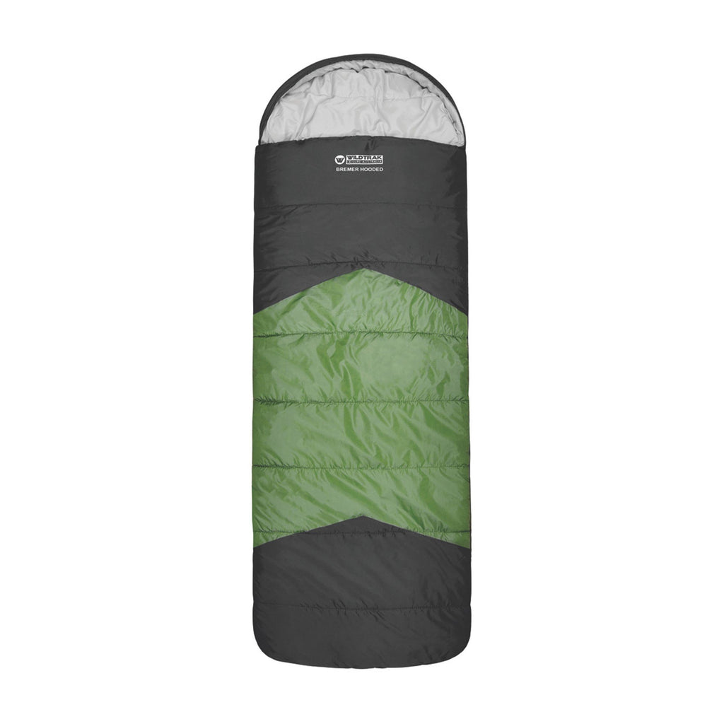 Wildtrak -5°C to 0°C Bremer Hooded Sleeping Bag, 80 x 220cm