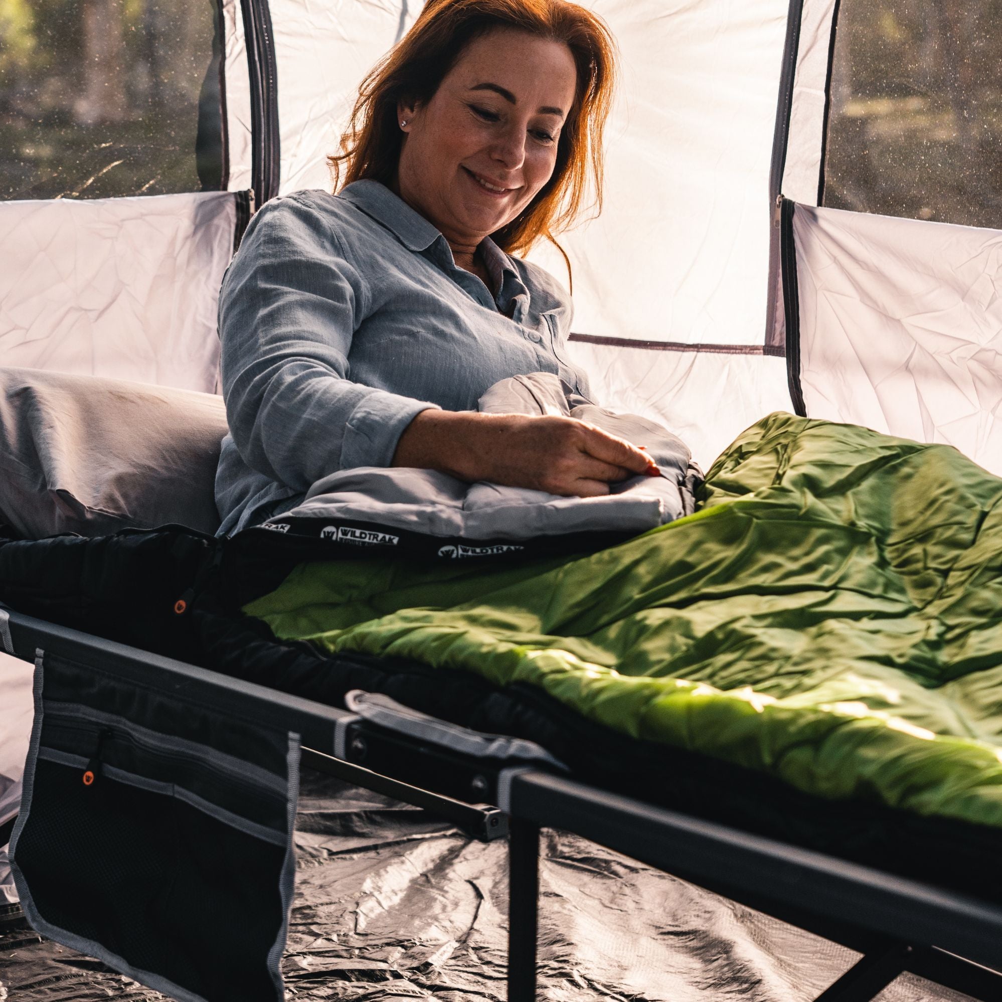 Wildtrak -5°C to 0°C Bremer Hooded Sleeping Bag, 80 x 220cm