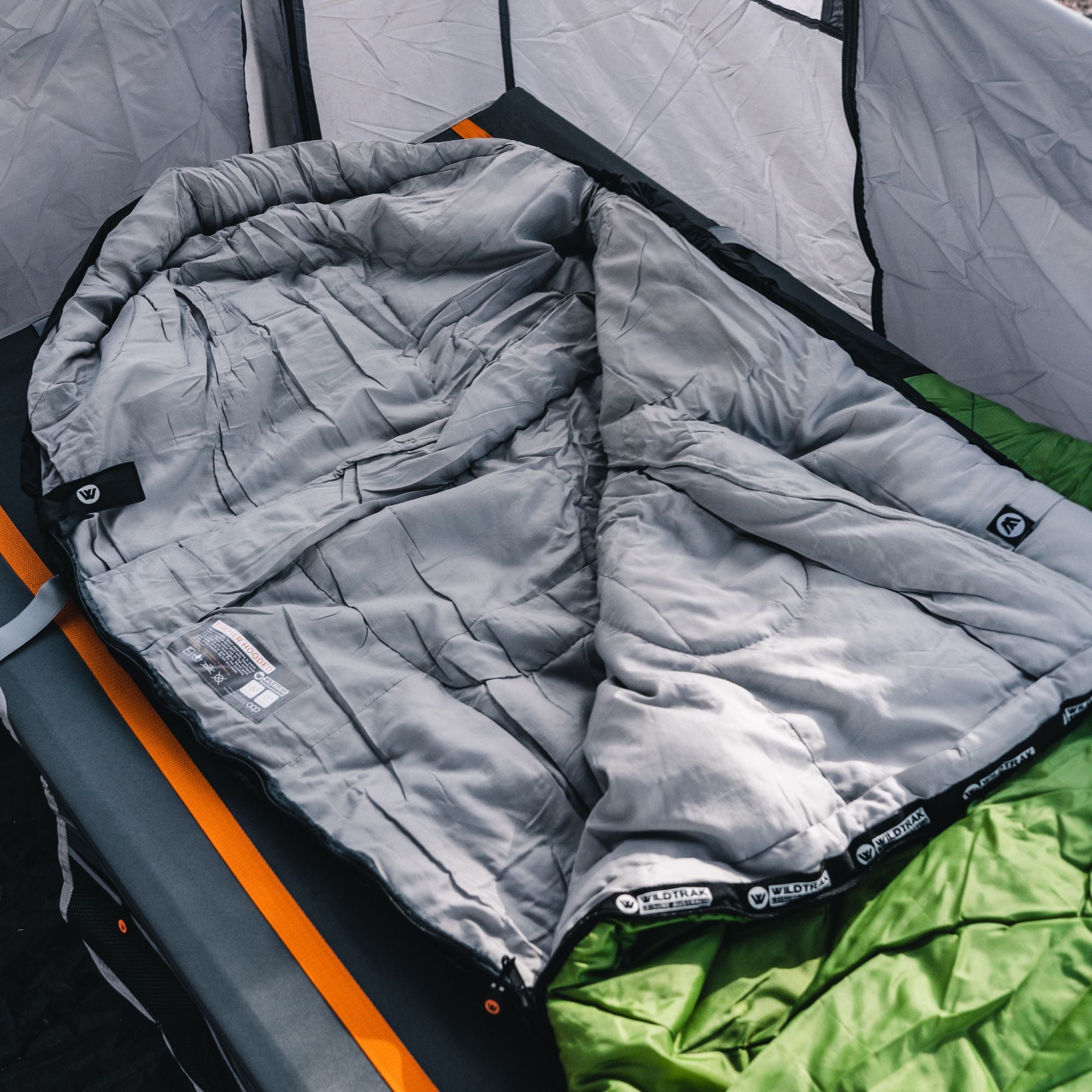 Wildtrak -5°C to 0°C Bremer Hooded Sleeping Bag, 80 x 220cm