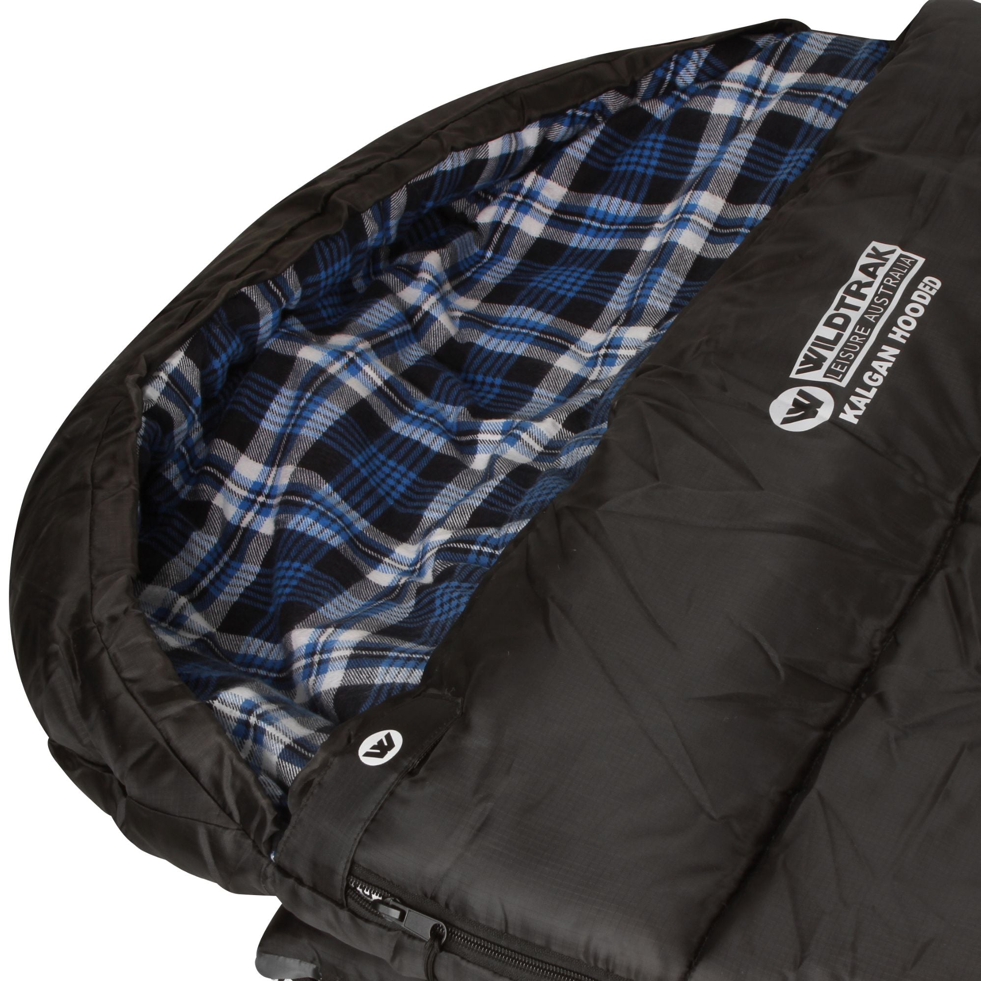 Wildtrak -2 to -7°C Kalgan Hooded Sleeping Bag, 80 x 220cm