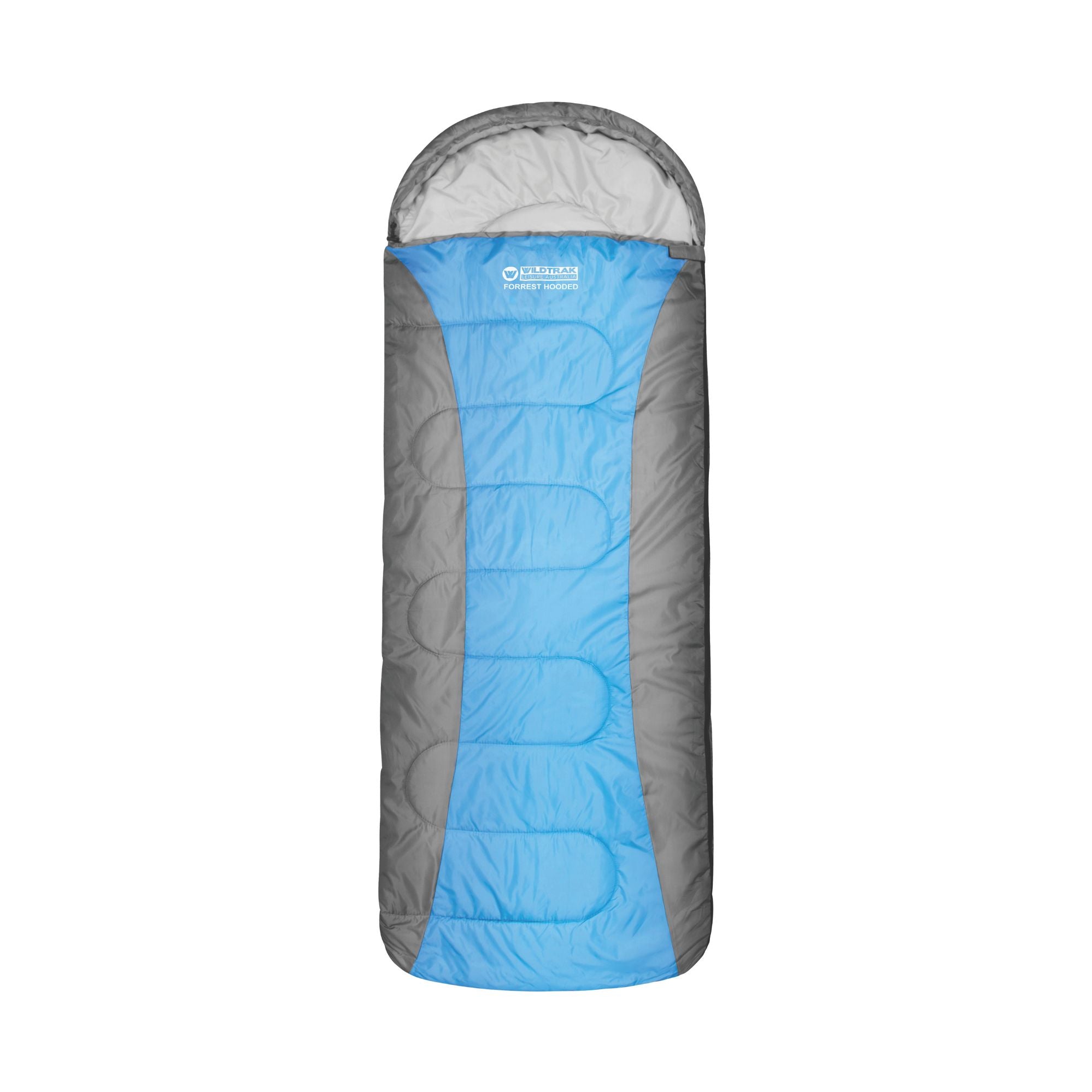 Wildtrak +5°C to +10°C Forrest Hooded Sleeping Bag, 75 x 230cm