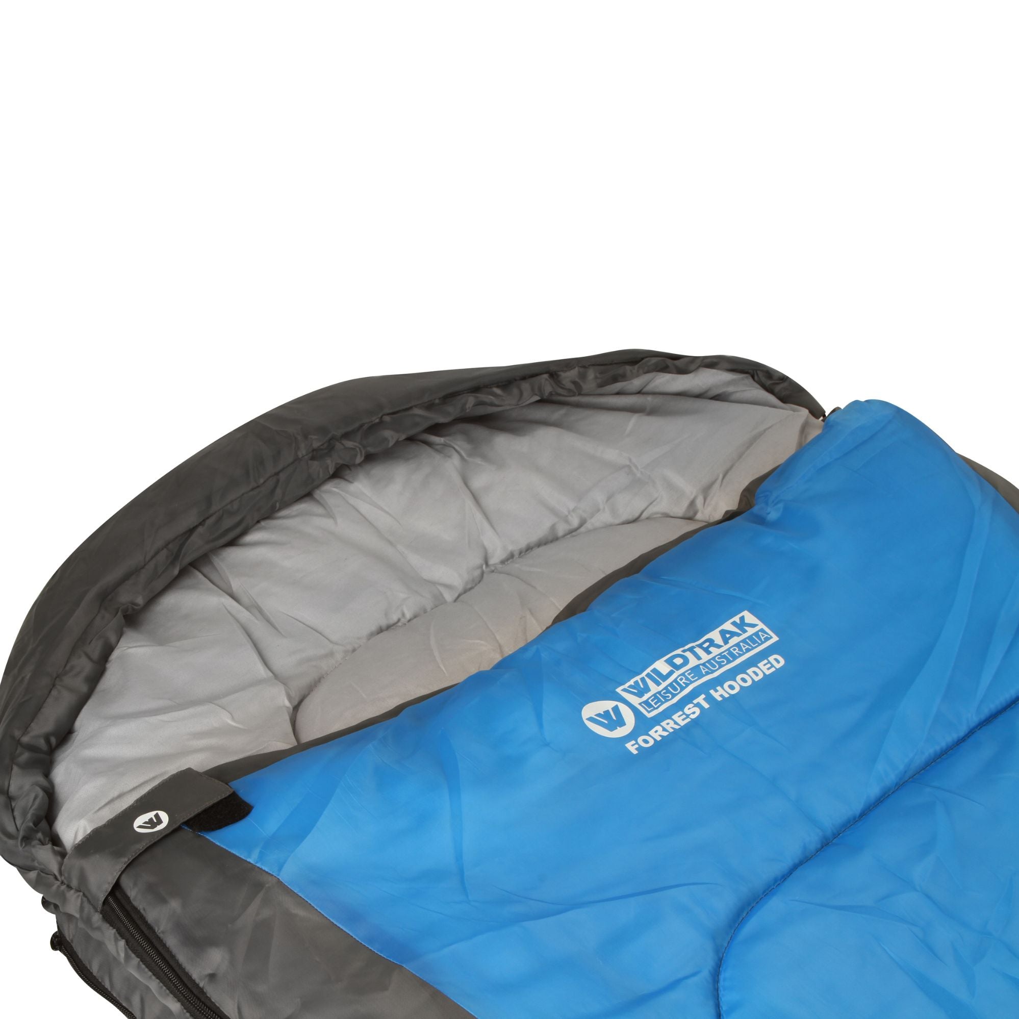 Wildtrak +5°C to +10°C Forrest Hooded Sleeping Bag, 75 x 230cm