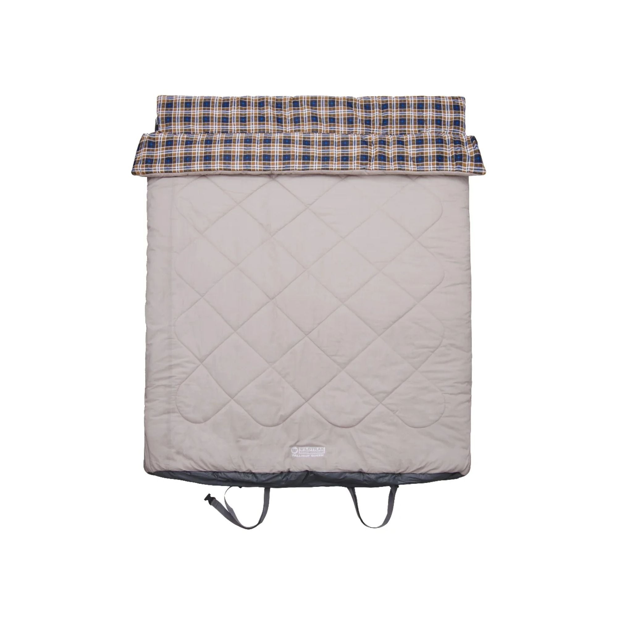 Pallinup Heavy Duty Cotton Queen Sleeping Bag, 0-5°C, Flannel Inner, 152 x 200cm
