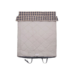 Pallinup Heavy Duty Cotton Queen Sleeping Bag, 0-5°C, Flannel Inner, 152 x 200cm