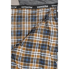 Pallinup Heavy Duty Cotton Queen Sleeping Bag, 0-5°C, Flannel Inner, 152 x 200cm