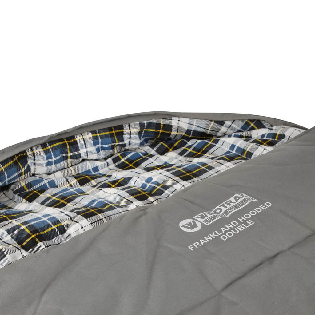 Wildtrak -2 to -7°C Frankland Double Hooded Sleeping Bag, 120 x 230cm