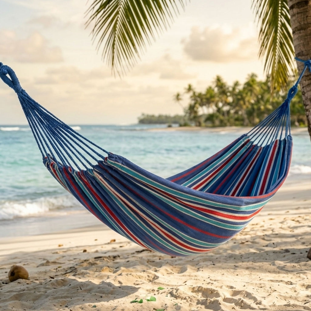Wildtrak Single Travel Hammock with Carry Bag 200 x 100 cm
