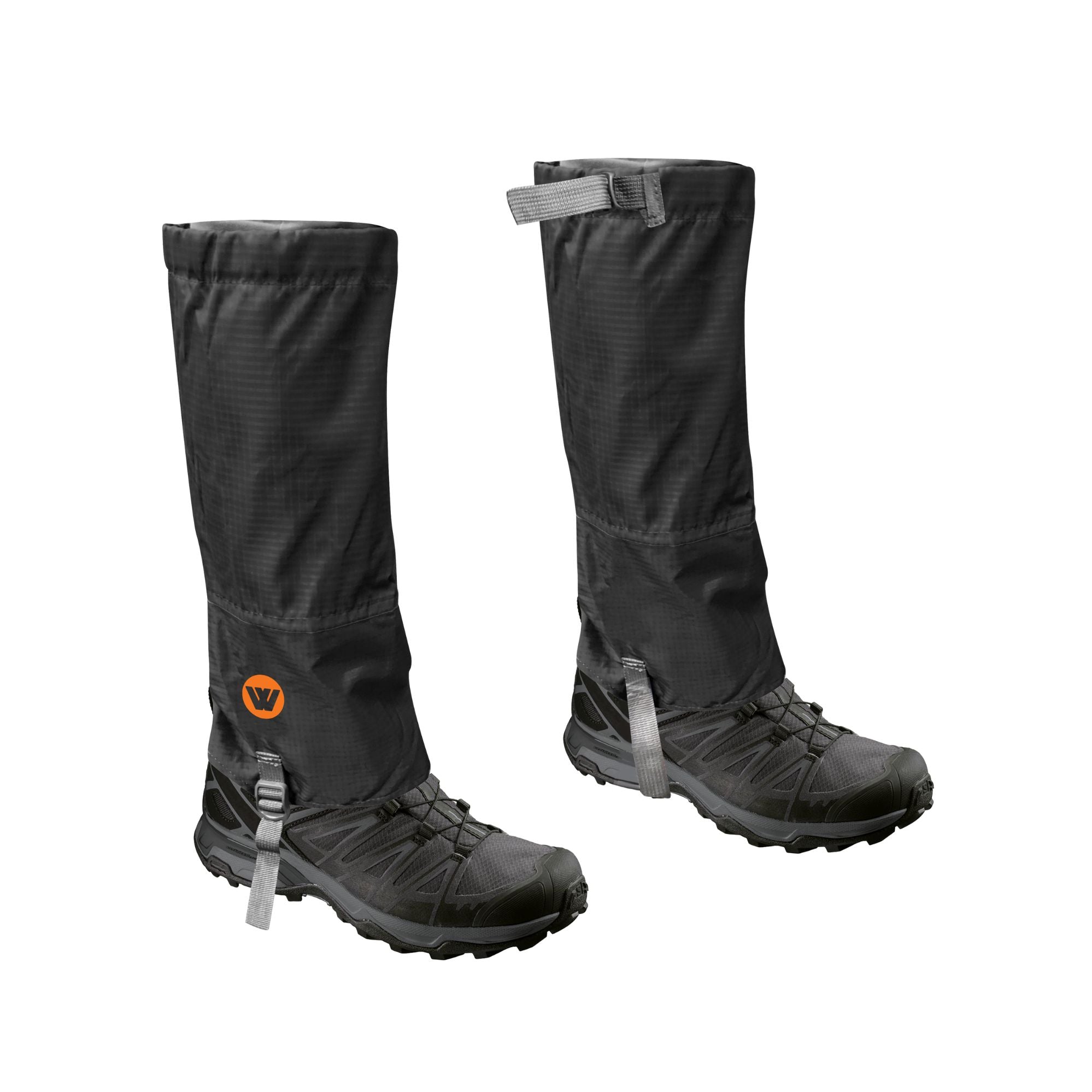 Wildtrak Waterproof Shoe Gaiter Set with Top Band and Shoe Buckle 45x43cm