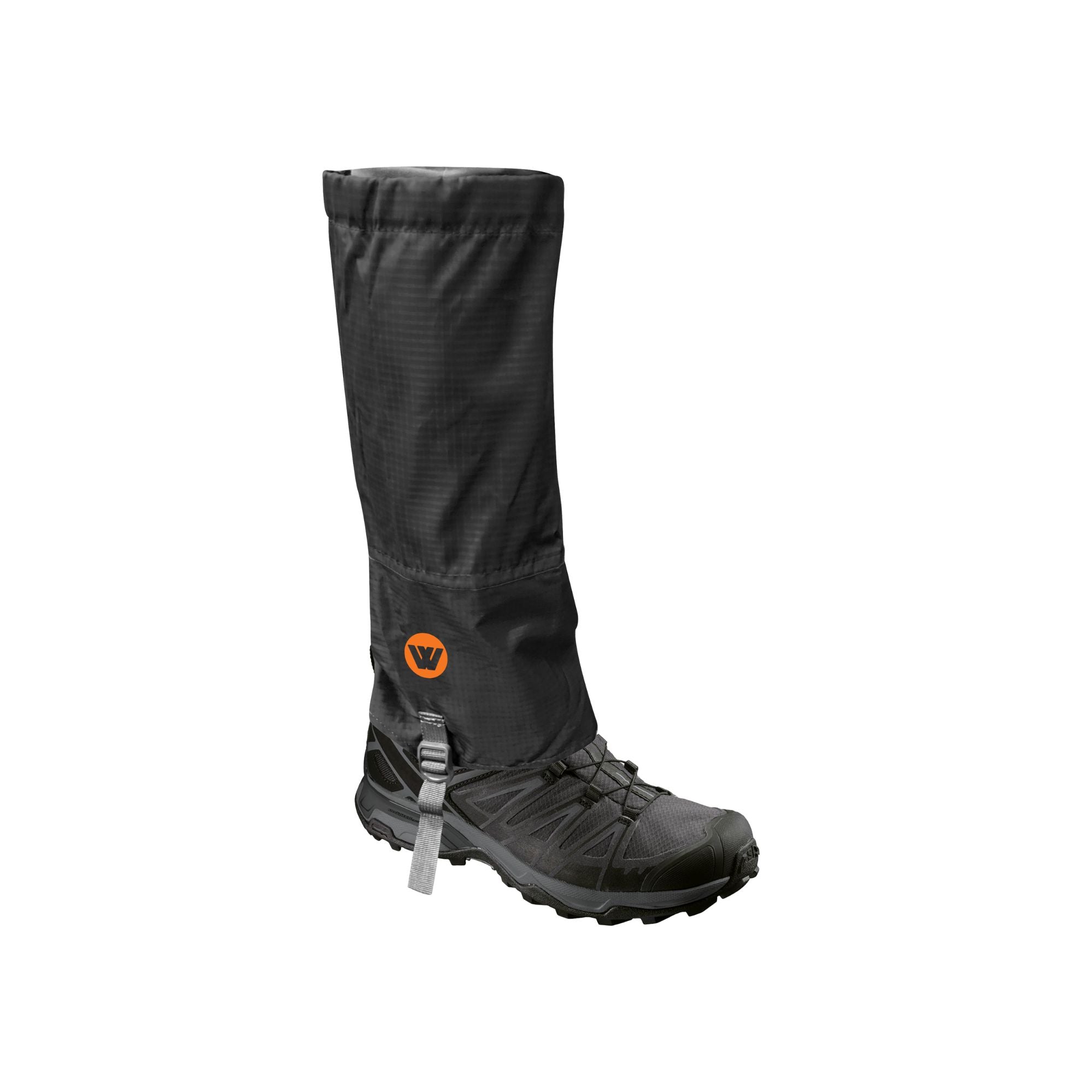 Wildtrak Waterproof Shoe Gaiter Set with Top Band and Shoe Buckle 45x43cm