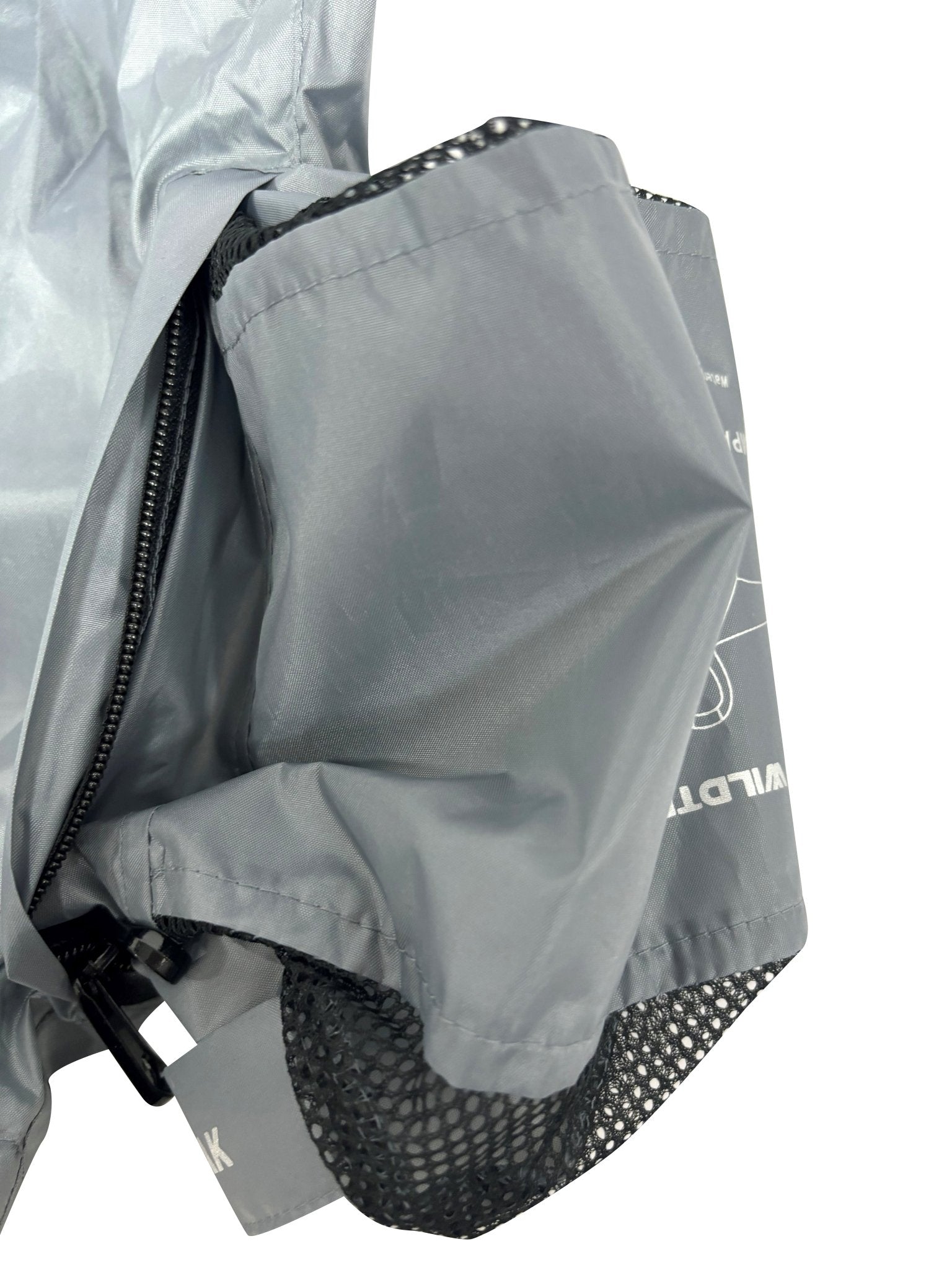 Compact Away Unisex Rain Jacket XL - Black