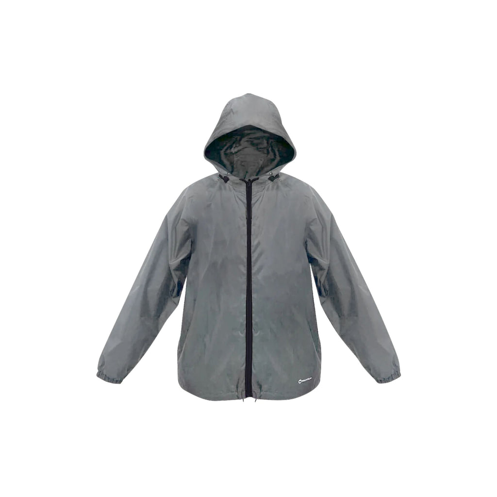 Wildtrak Compact Away Unisex Rain Jacket Small - Grey