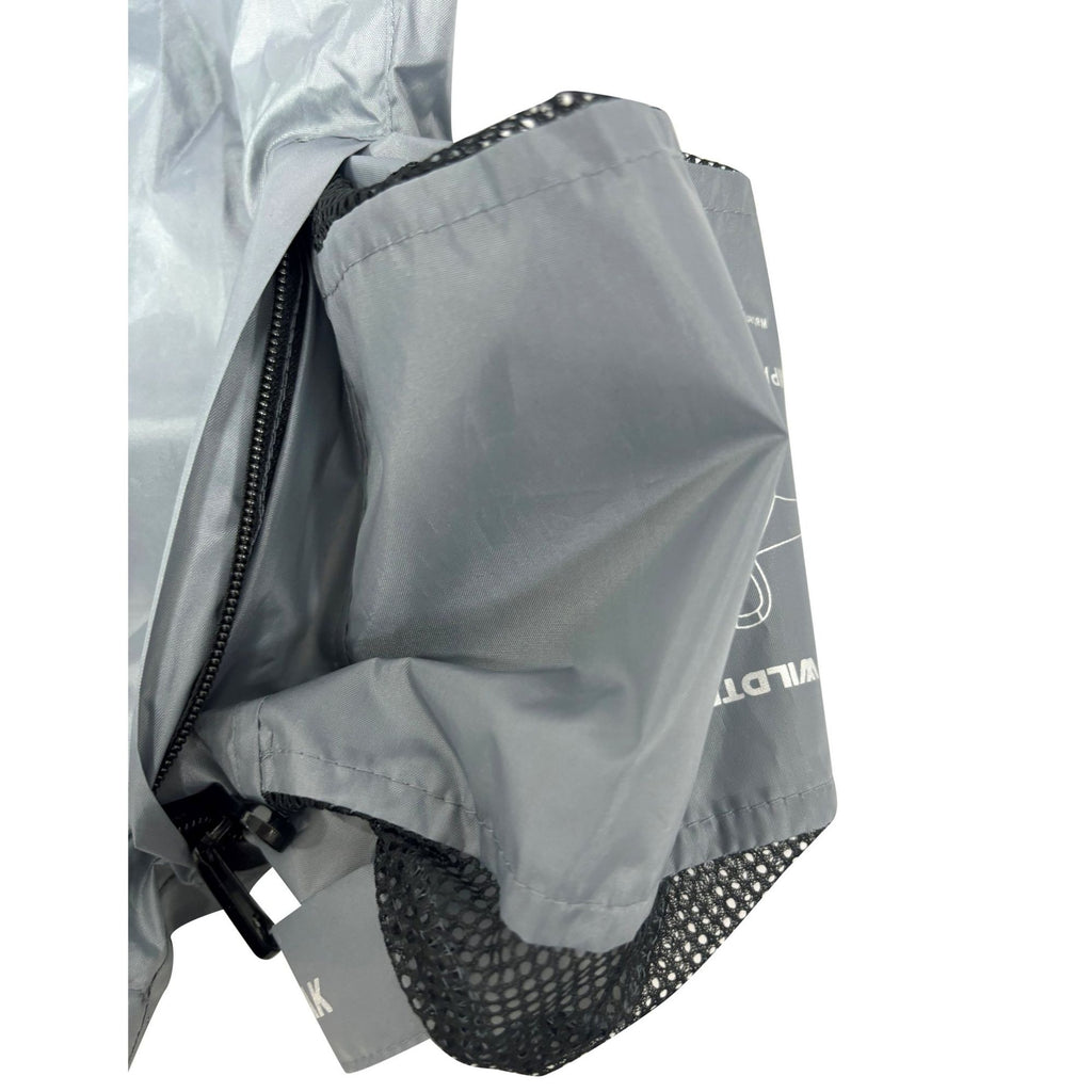Wildtrak Compact Away Unisex Rain Jacket Medium - Grey
