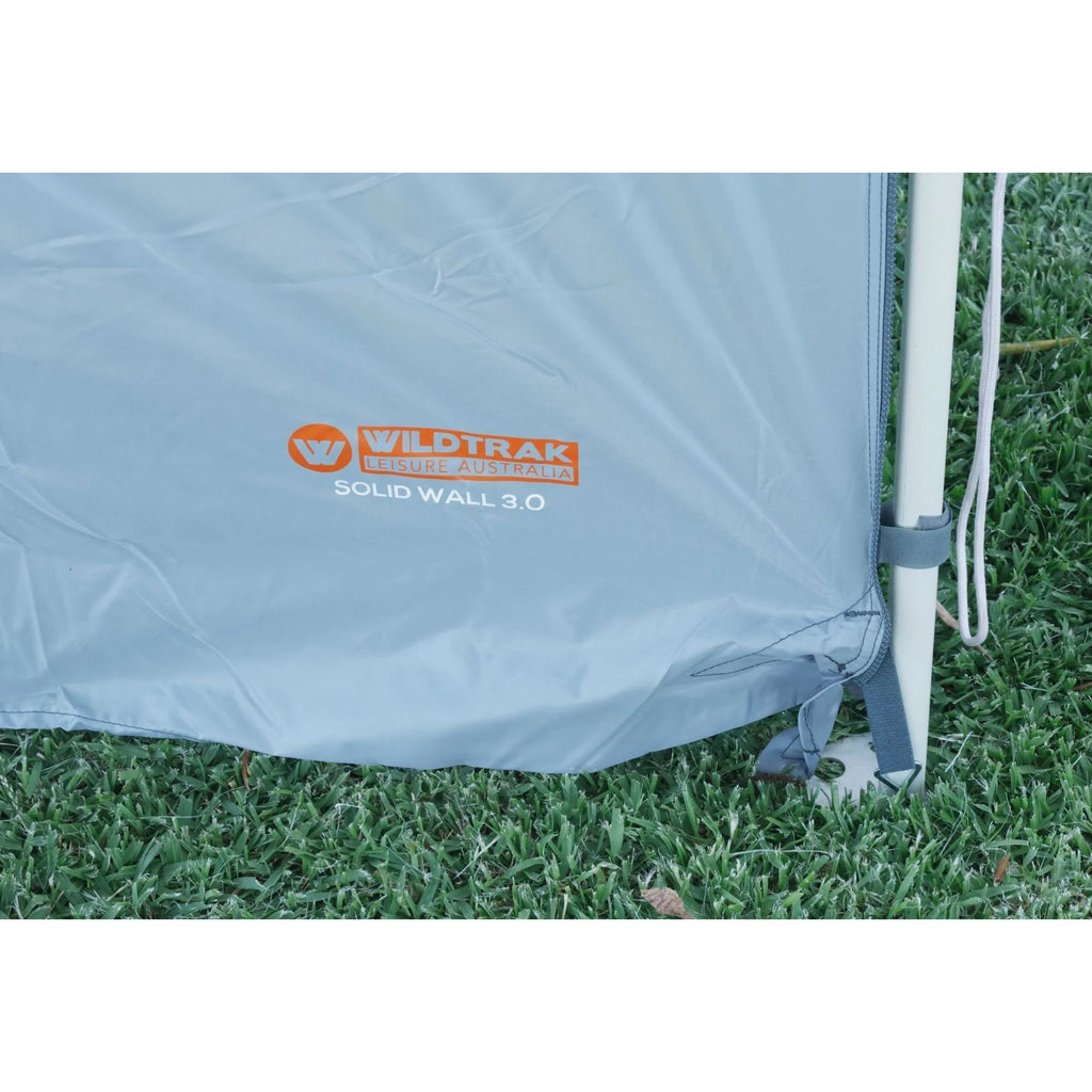 Wildtrak 3M Universal Gazebo Solid Side Wall with Pegs and Carry Bag