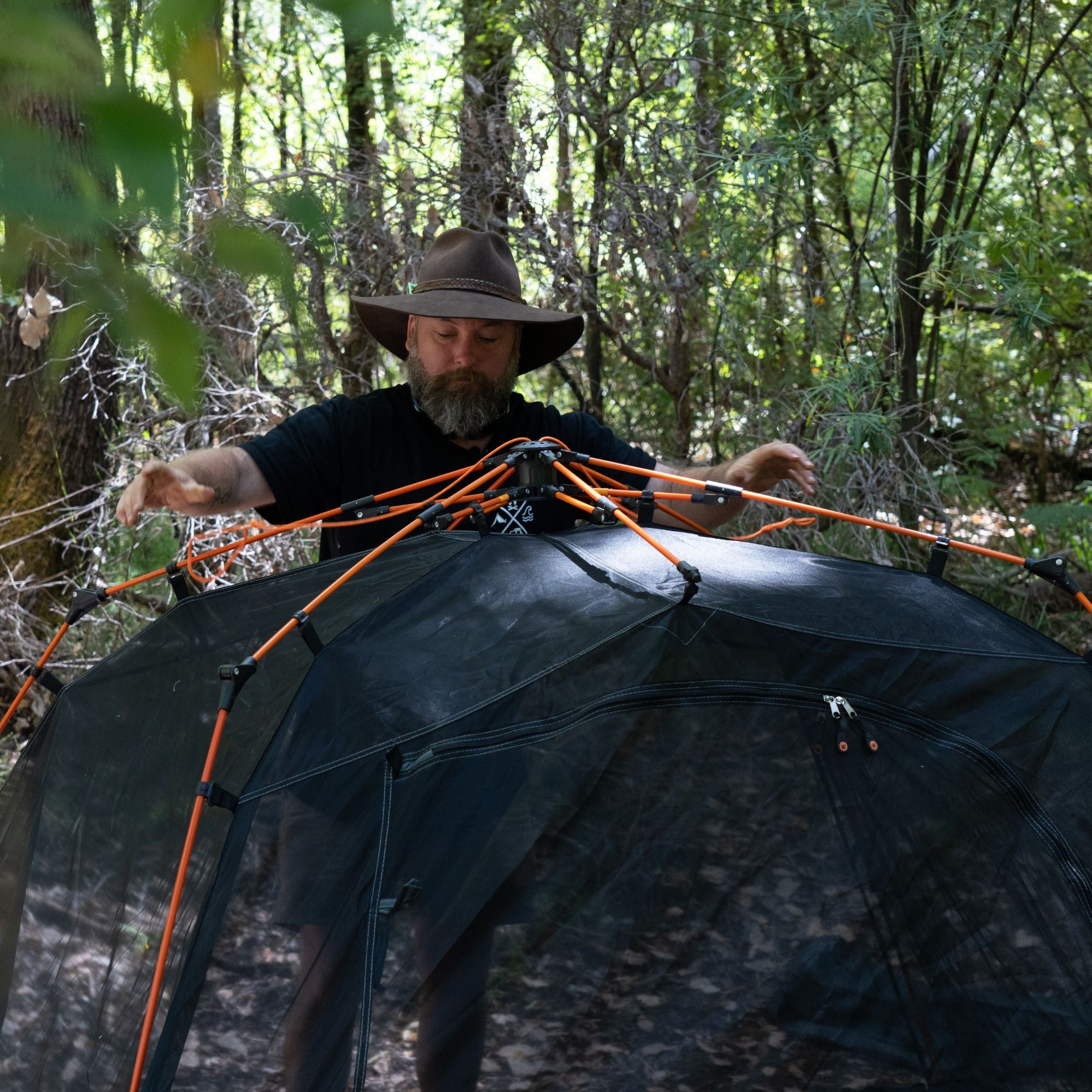 Wildtrak 2P Easy Up Mozzie Tent with Carry Bag