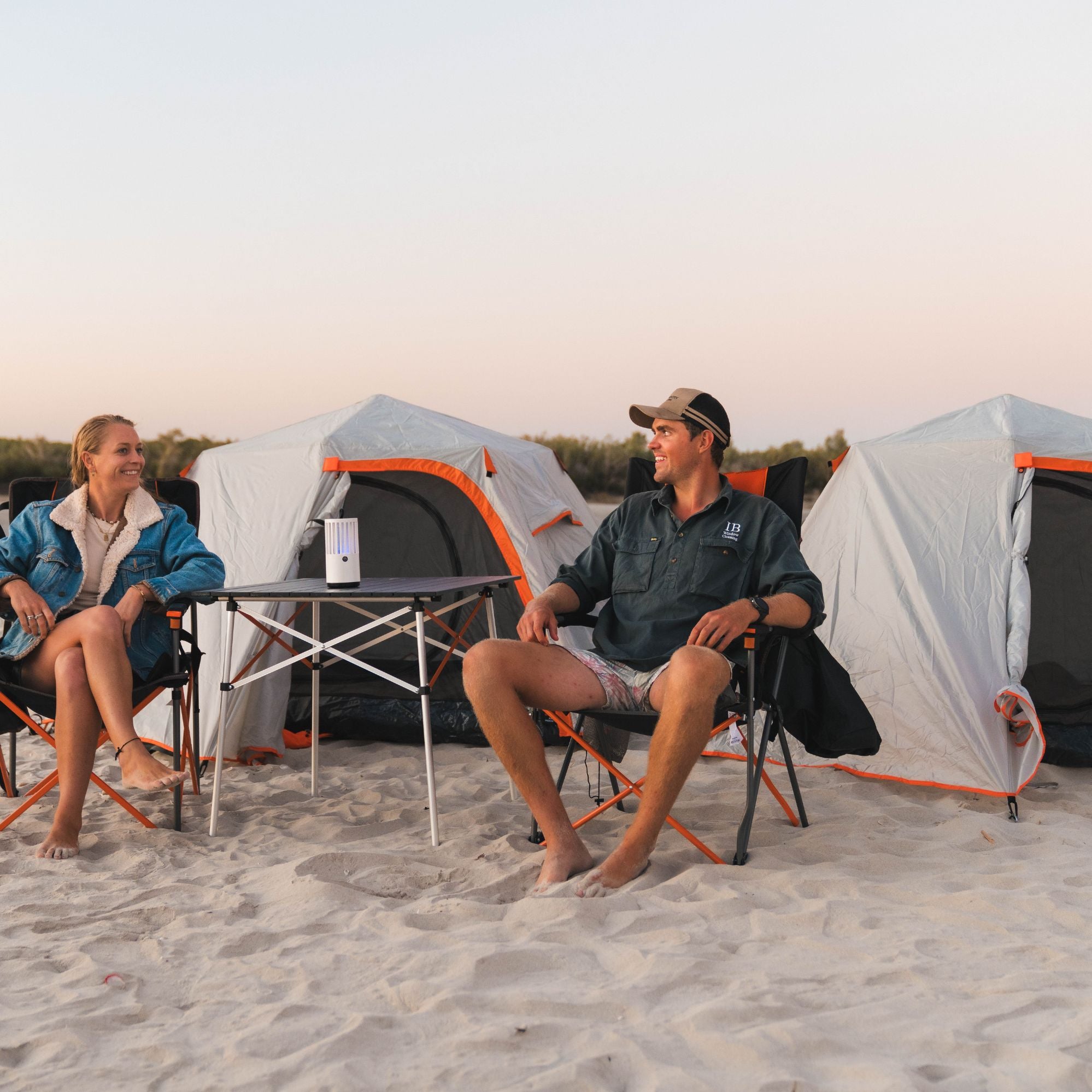 Wildtrak 2P Easy Up Mozzie Dome Tent 2 Outer Fly with Carry Bag