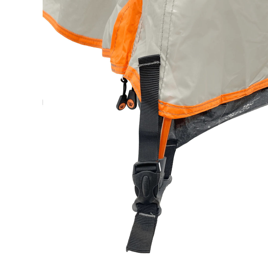 Wildtrak 3P Easy Up Mozzie Dome Tent 2 Outer Fly with Carry Bag