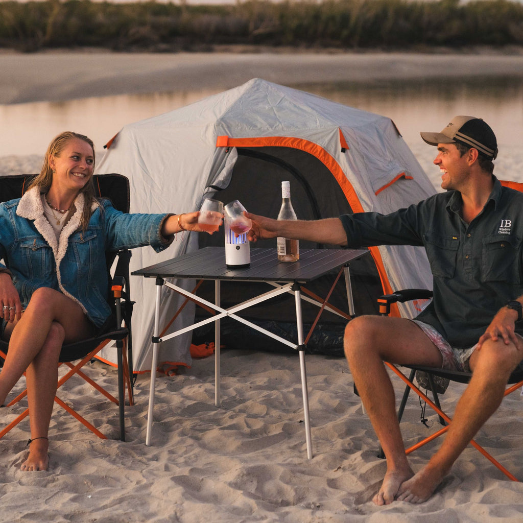 Wildtrak 3P Easy Up Mozzie Dome Tent 2 Outer Fly with Carry Bag