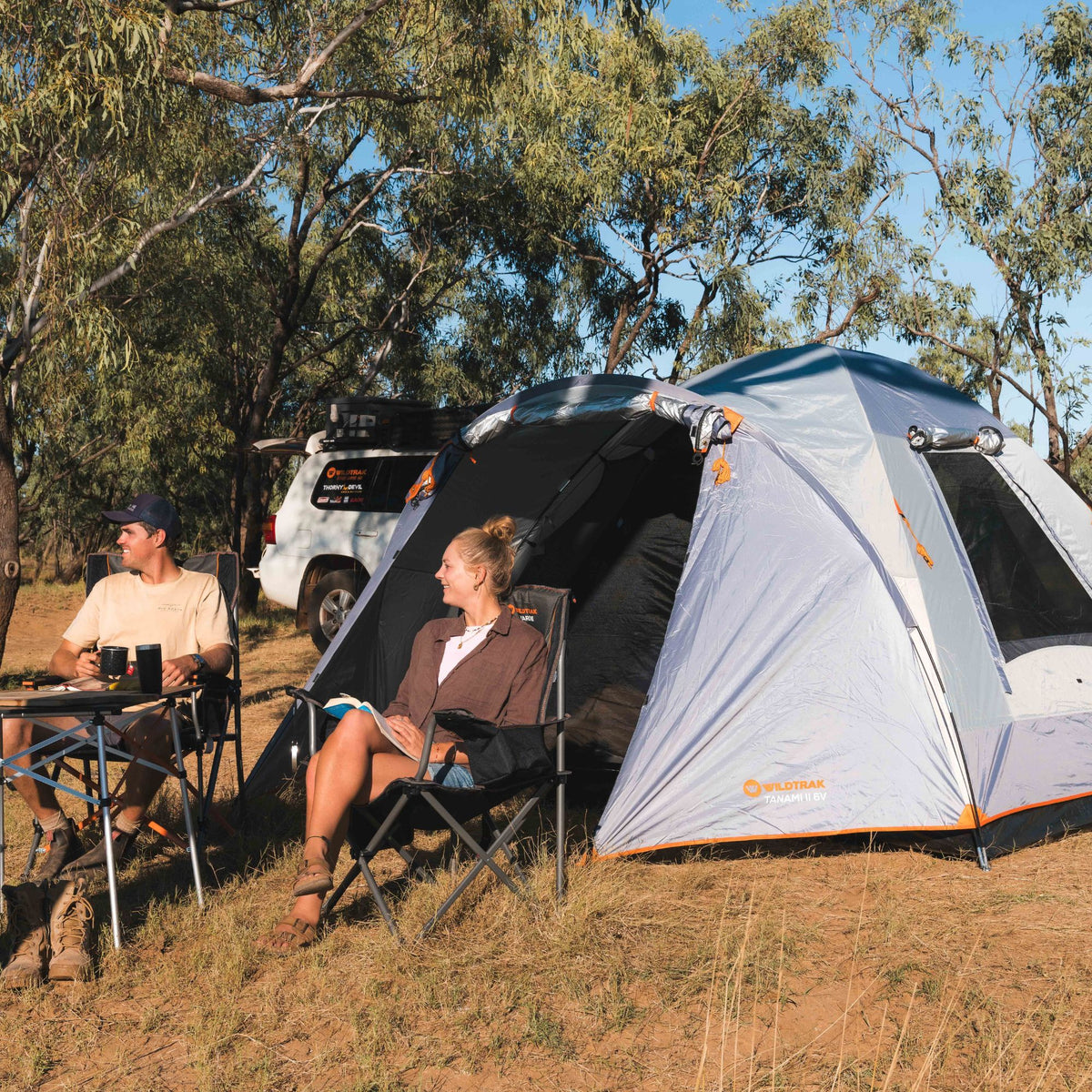 Wildtrak Tanami Series II 4V Dome Tent with Front Vestibule