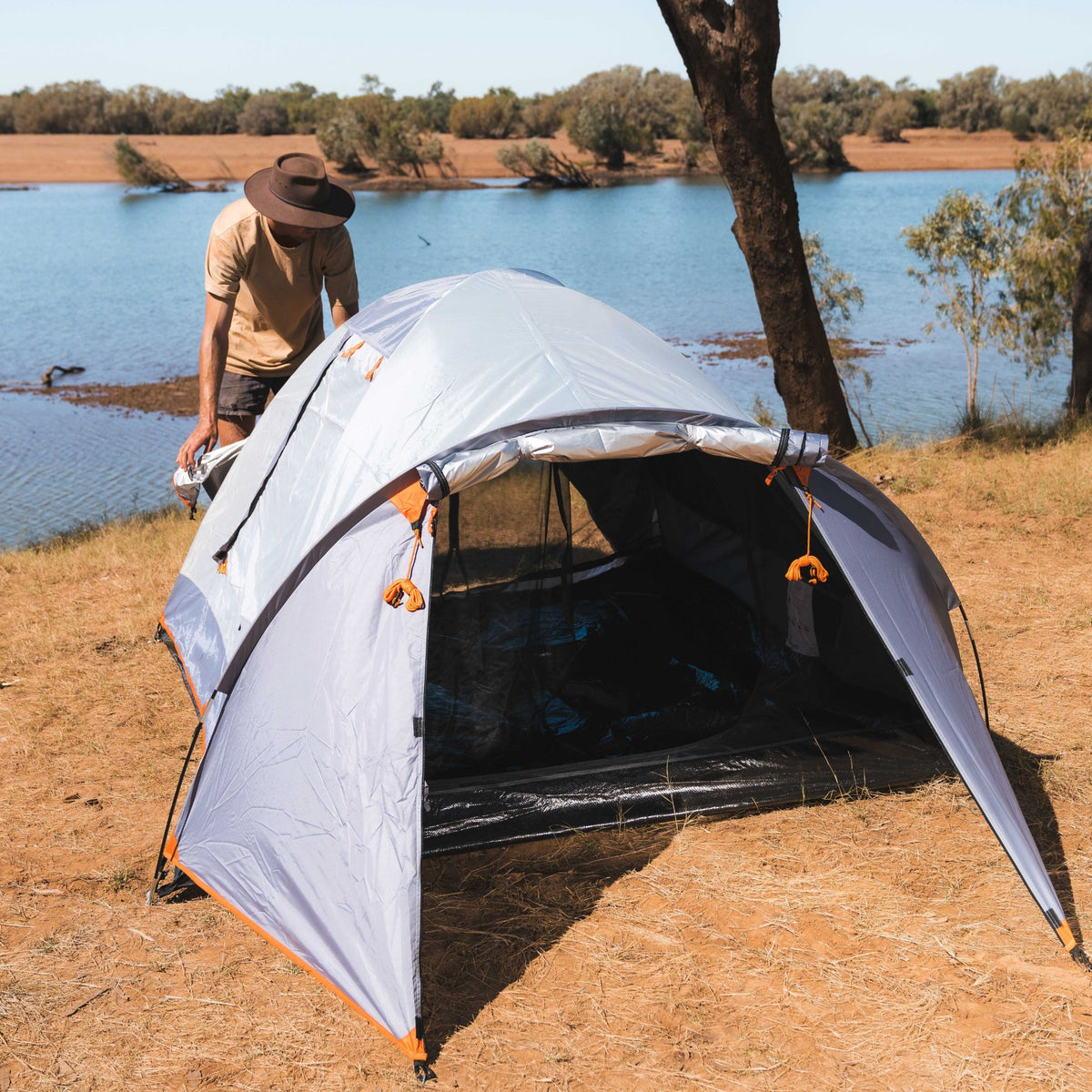 Wildtrak Tanami Series II 4V Dome Tent with Front Vestibule