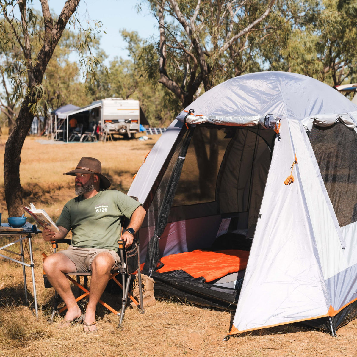 Wildtrak Tanami Series II 4V Dome Tent with Front Vestibule