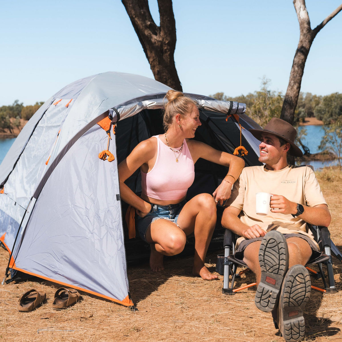 Wildtrak Tanami Series II 4V Dome Tent with Front Vestibule