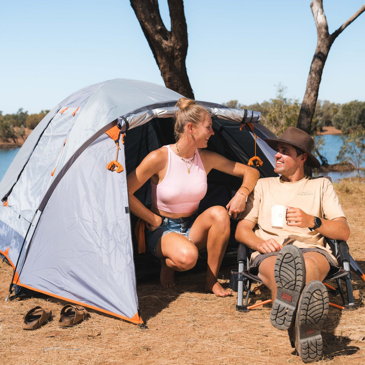 Wildtrak Tanami Series II 6V Dome Tent with Front Vestibule