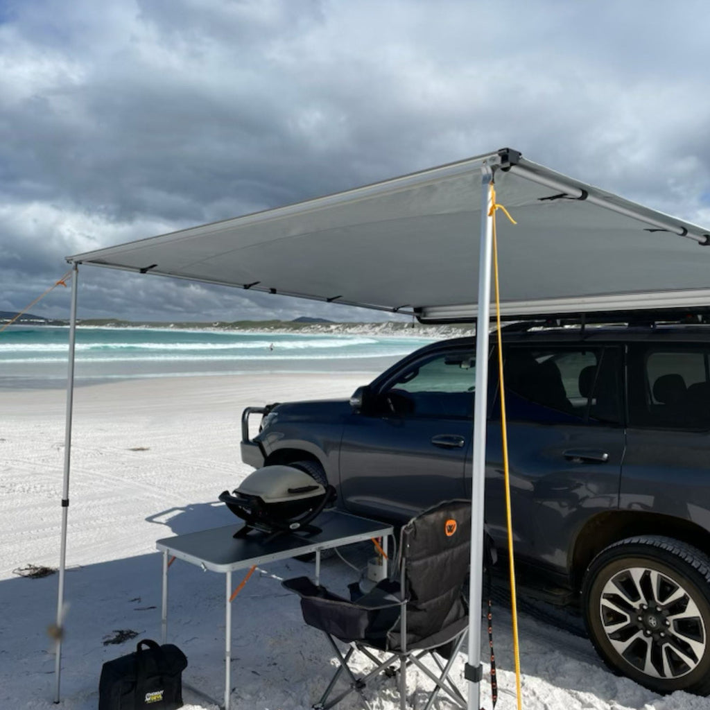 Wildtrak Evo Deluxe 2.5x2.5 Adjustable Height 4WD Waterproof Side Awning