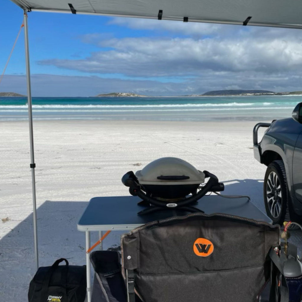 Wildtrak Evo Deluxe 2.5x2.5 Adjustable Height 4WD Waterproof Side Awning