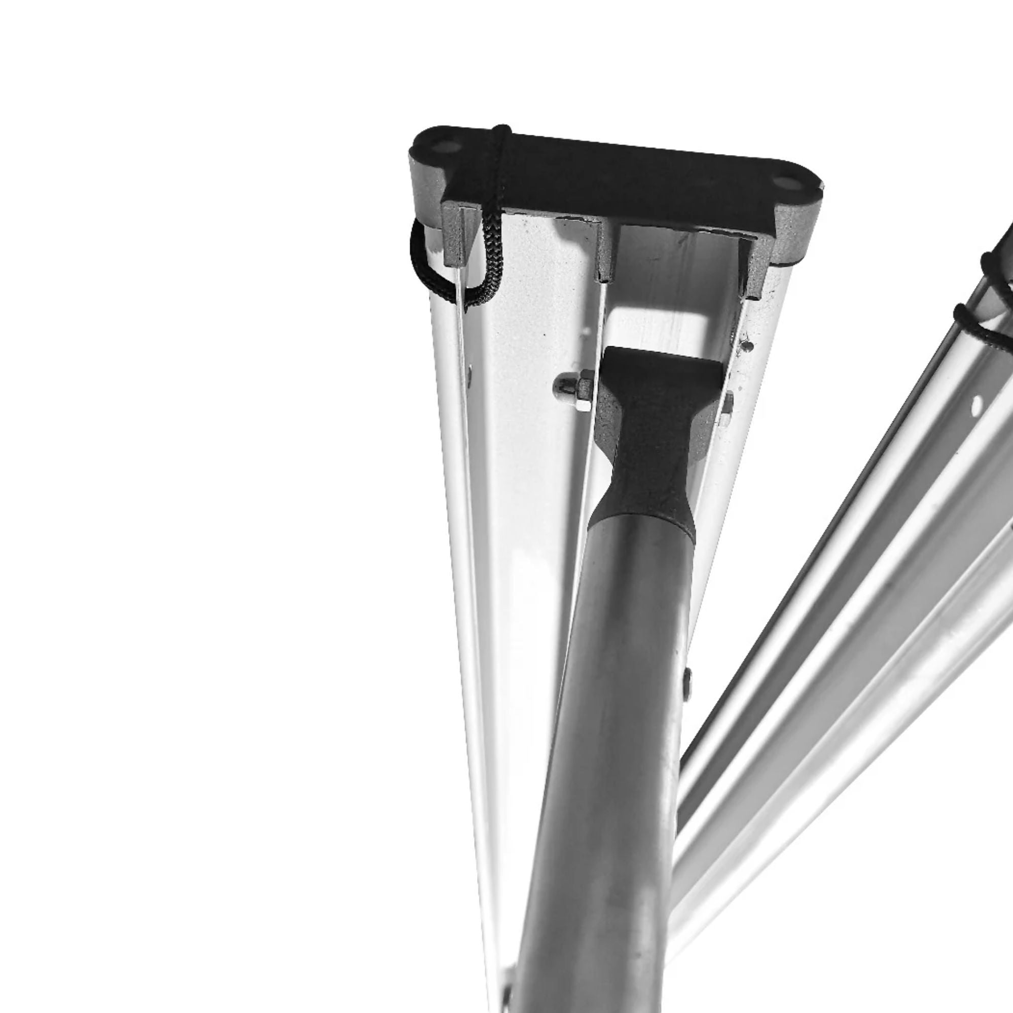 Deluxe 2.5x2.5m 4WD Awning, Waterproof, UPF 50+, 600D Ripstop Canvas, Adjustable Height, inc PVC Cover with Zipper