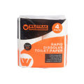 Wildtrak 4pk Rapid Dissolve Biodegradable 2-Ply Toilet Paper
