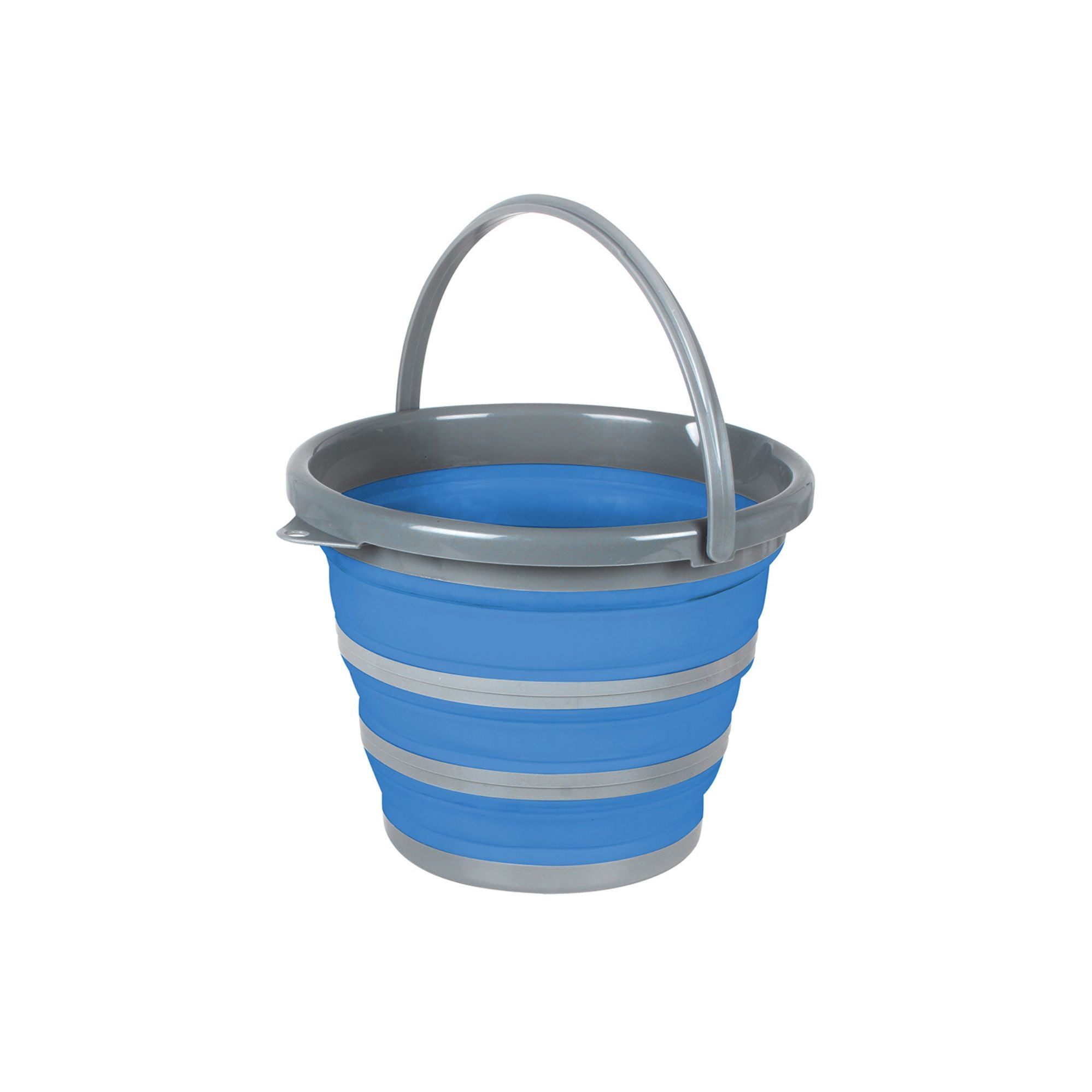 Wildtrak Collapsible 10 Litre Bucket with Handle 35x32x5.5cm