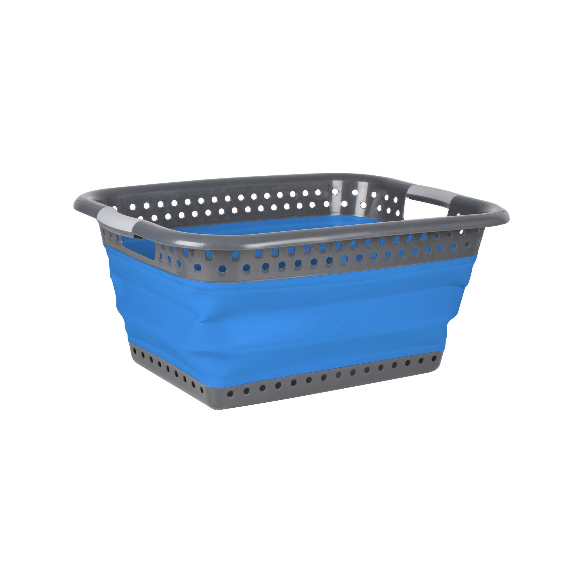 Wildtrak Collapsible 37 Litre Laundry Basket with Handles 60.9x45.4x26.7cm