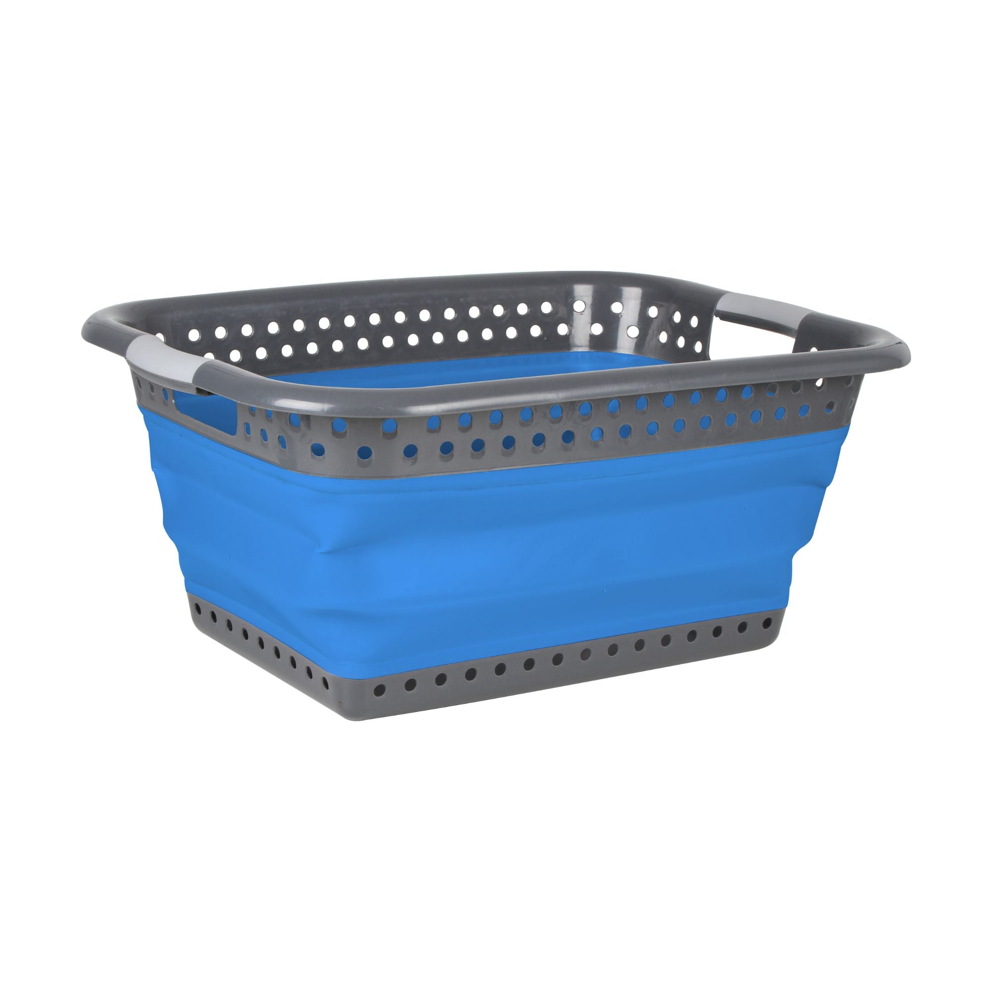 Wildtrak Collapsible 37 Litre Laundry Basket with Handles 60.9x45.4x26.7cm