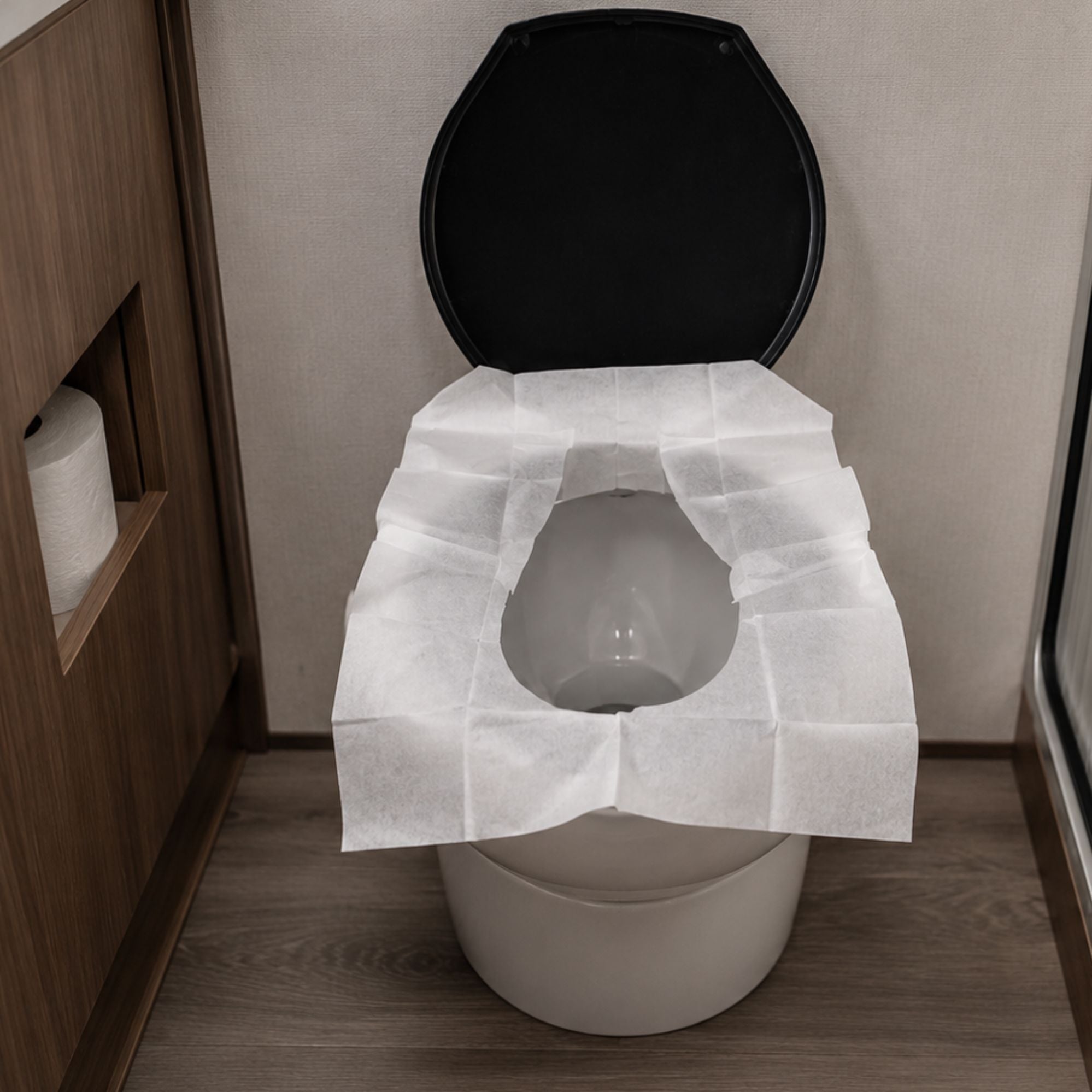 Wildtrak 10Pack Portable Toilet Disposable Seat Covers 42x38cm