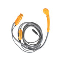 12V Portable Camp Shower, 2m Hose, Adjustable Flow