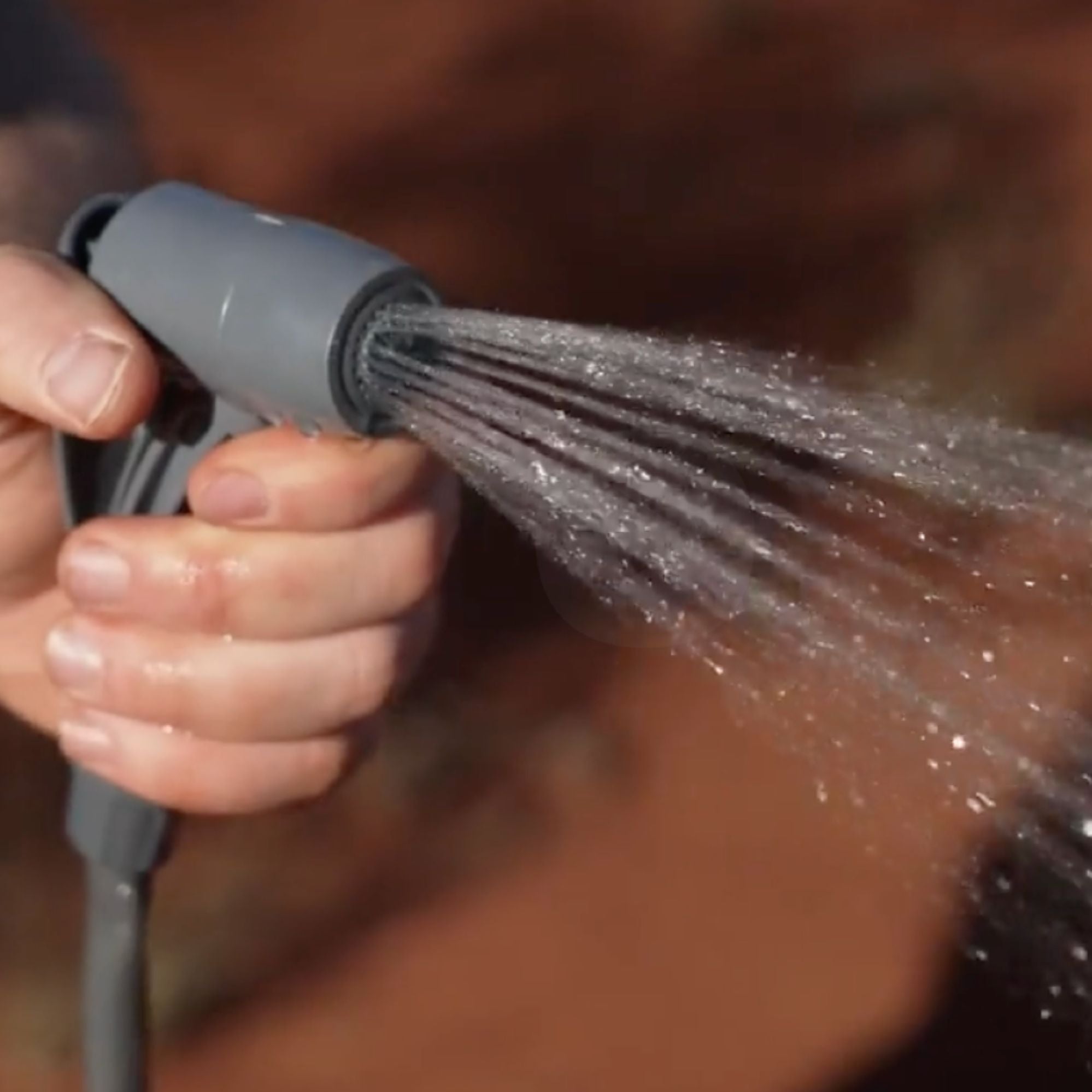 Wildtrak 15L Portable Shower with Foot Pump and Storage Bag