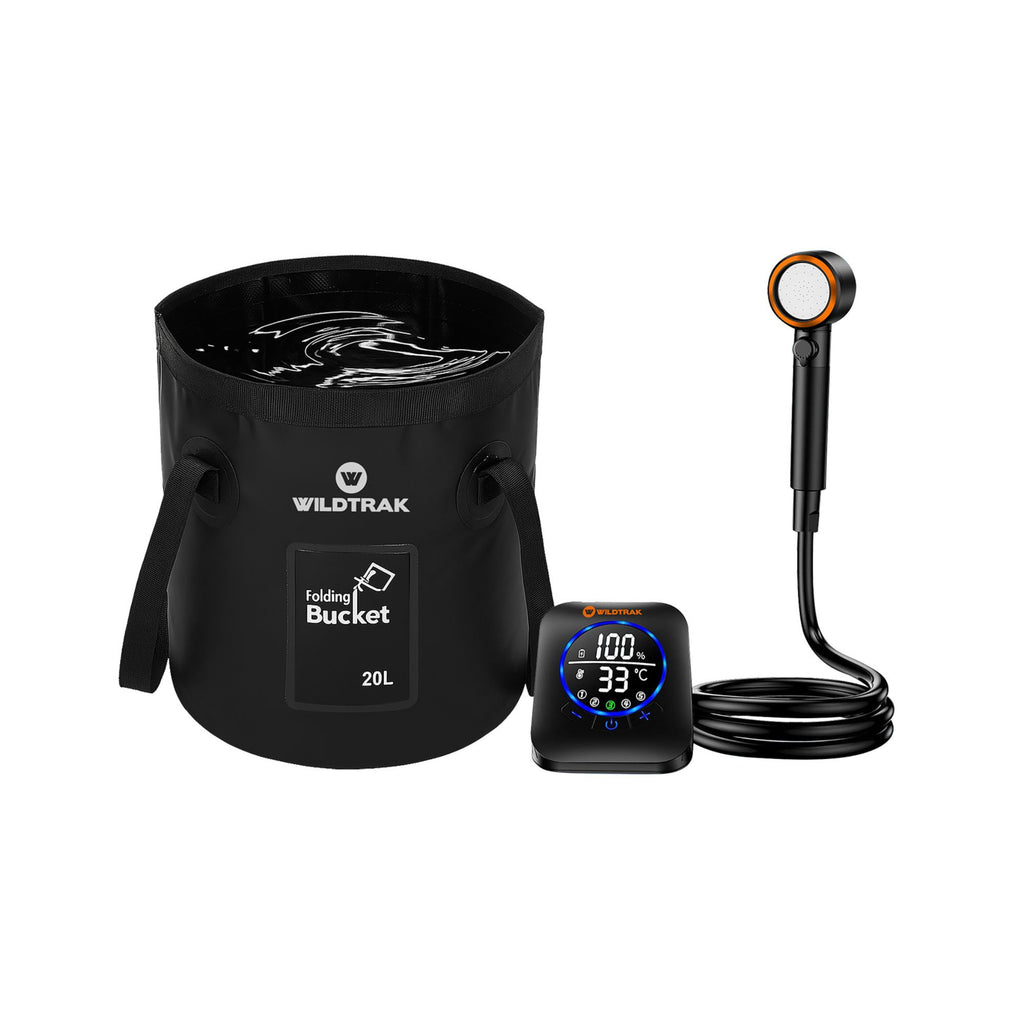 Wildtrak Portable Rechargeable Camping Shower