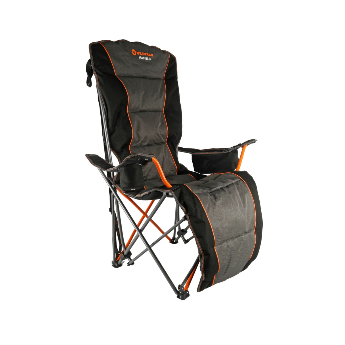 Wildtrak Hamelin Deluxe Recliner Chair, 150kg Weight Capacity