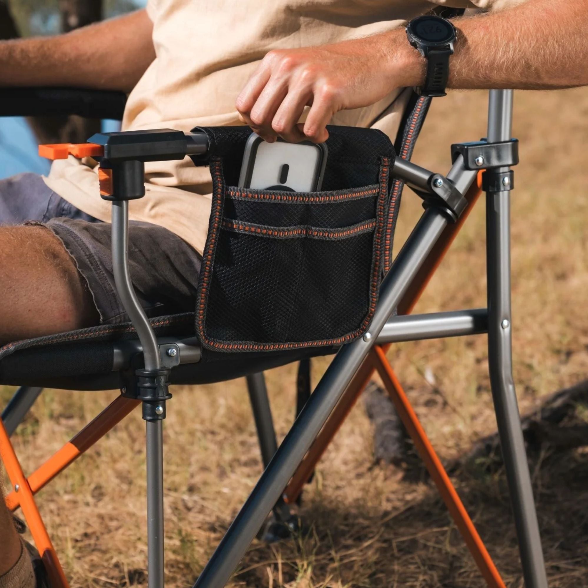 Wildtrak Cheynes Solid Arm Chair High Back