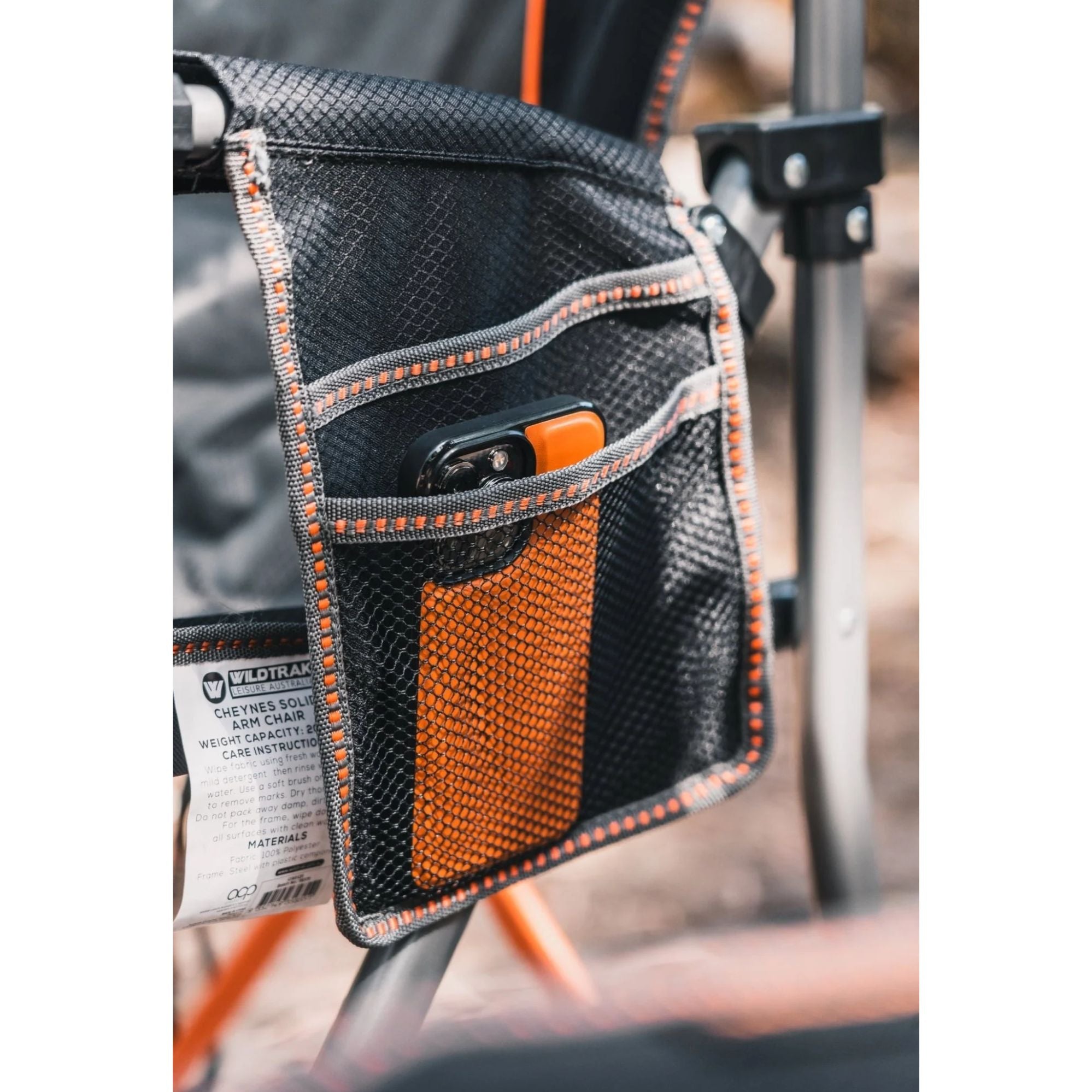 Wildtrak Cheynes Solid Arm Chair High Back