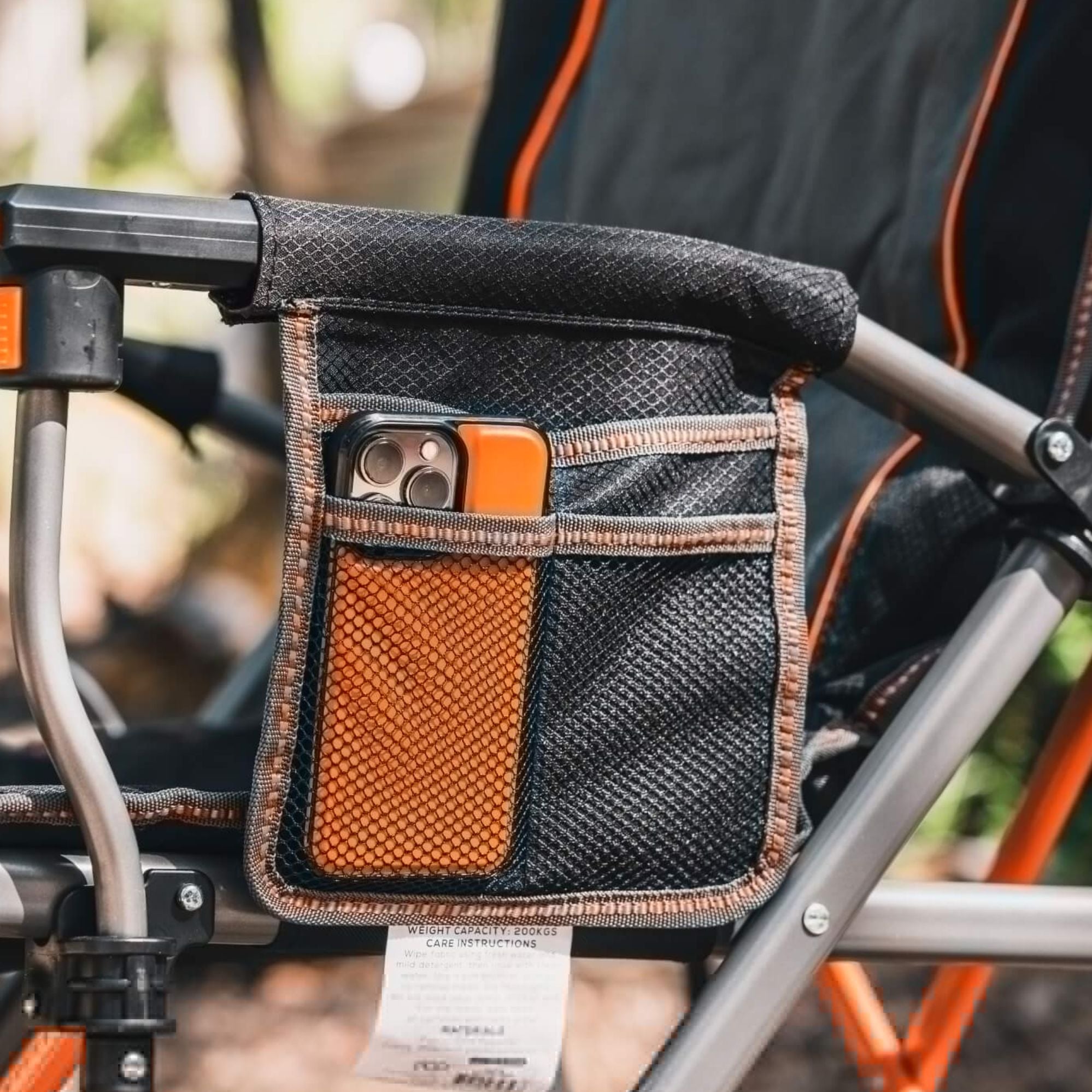 Wildtrak Cheynes XL Solid Arm Chair with Cushioned High Back