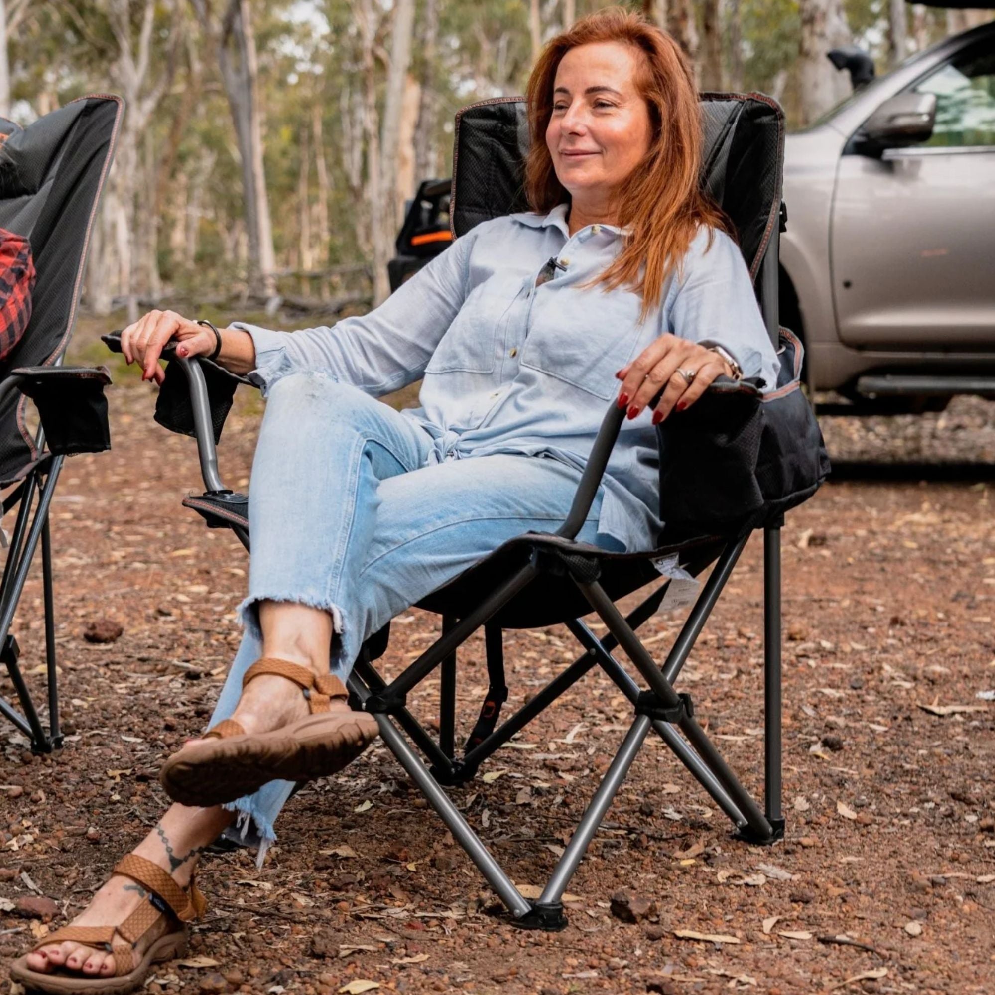Wildtrak Yardie Deluxe Foldable Cooler Arm Chair – Wildtrak