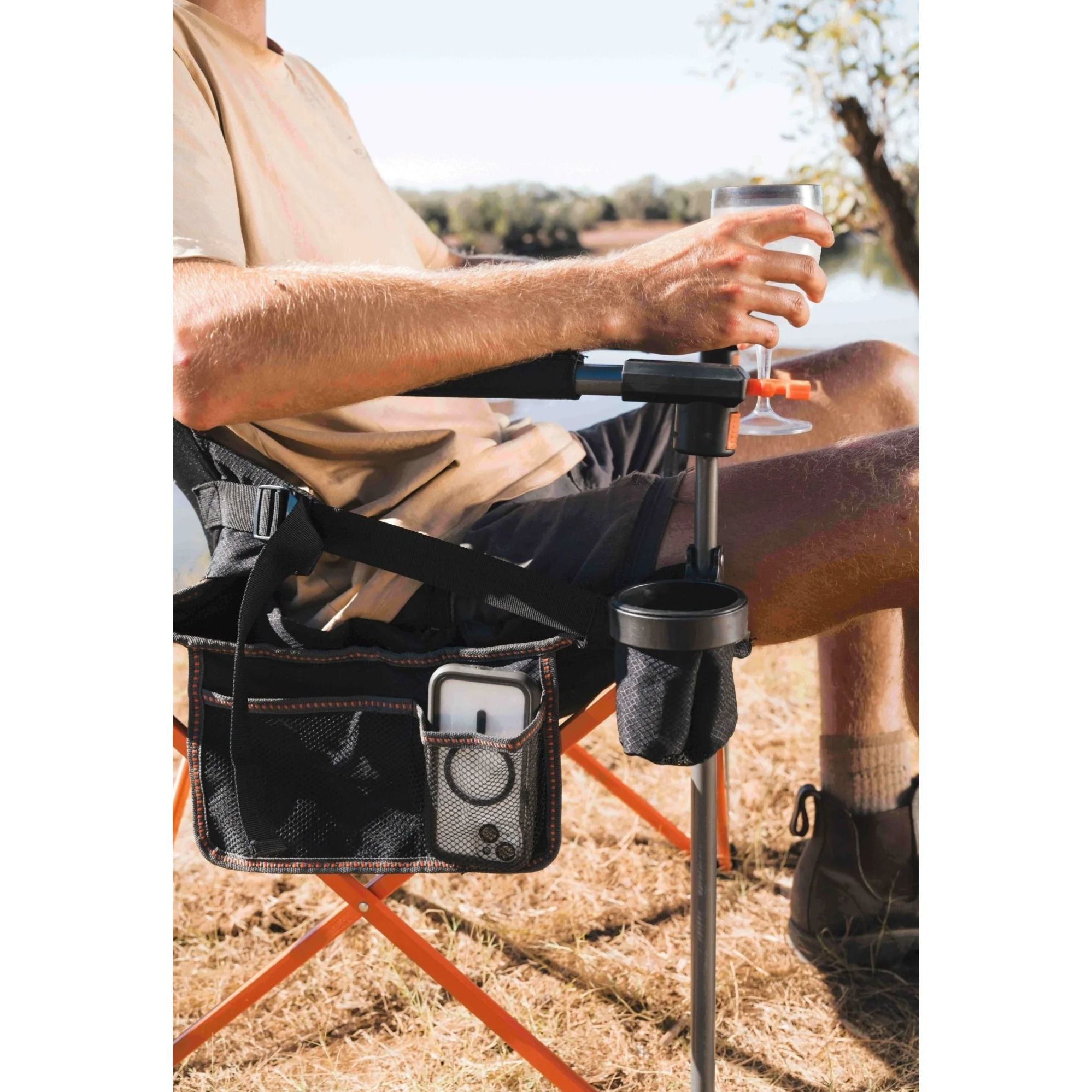 Wildtrak Nannup Folding Camp Chair with Lumbar Support