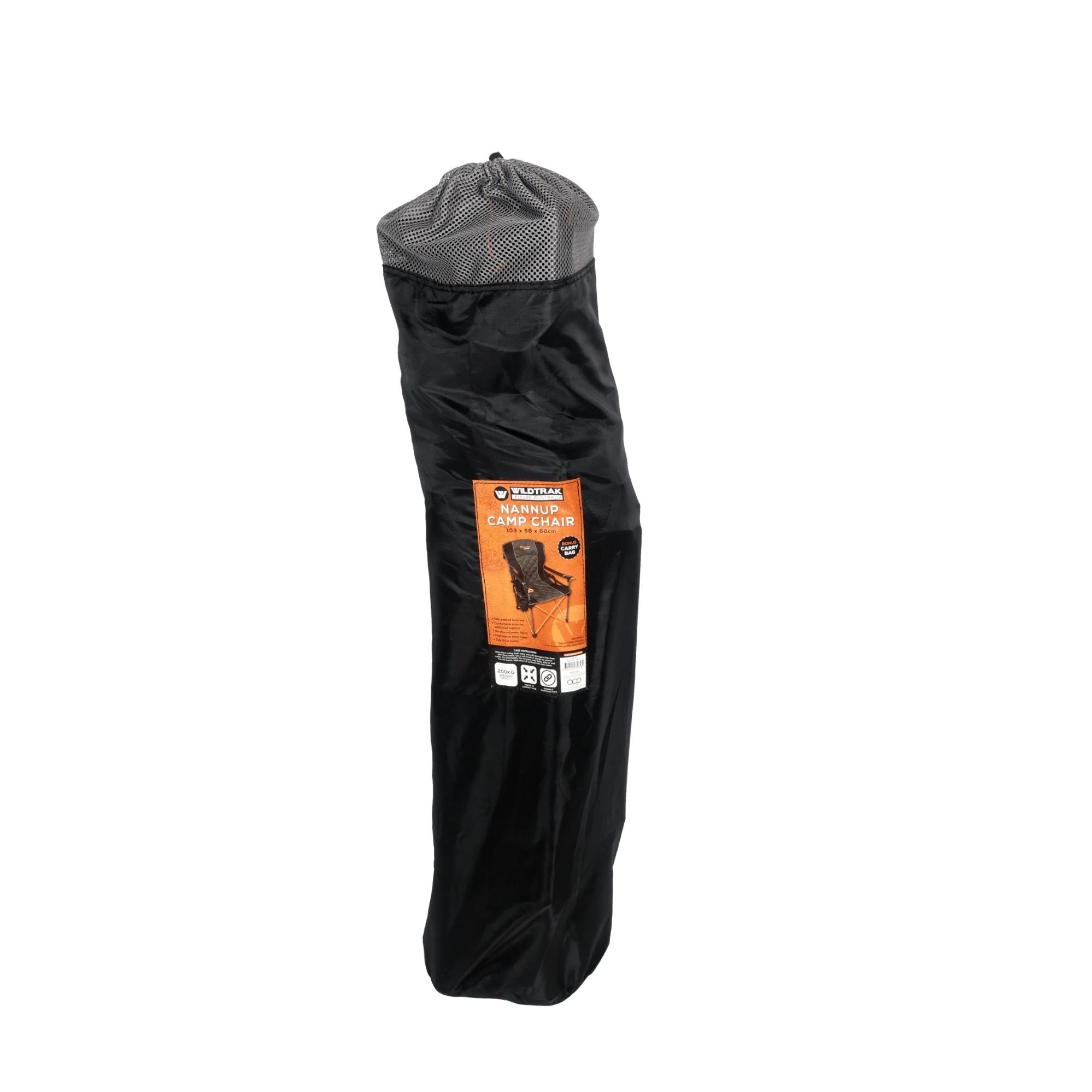 Wildtrak Nannup Folding Camp Chair with Lumbar Support