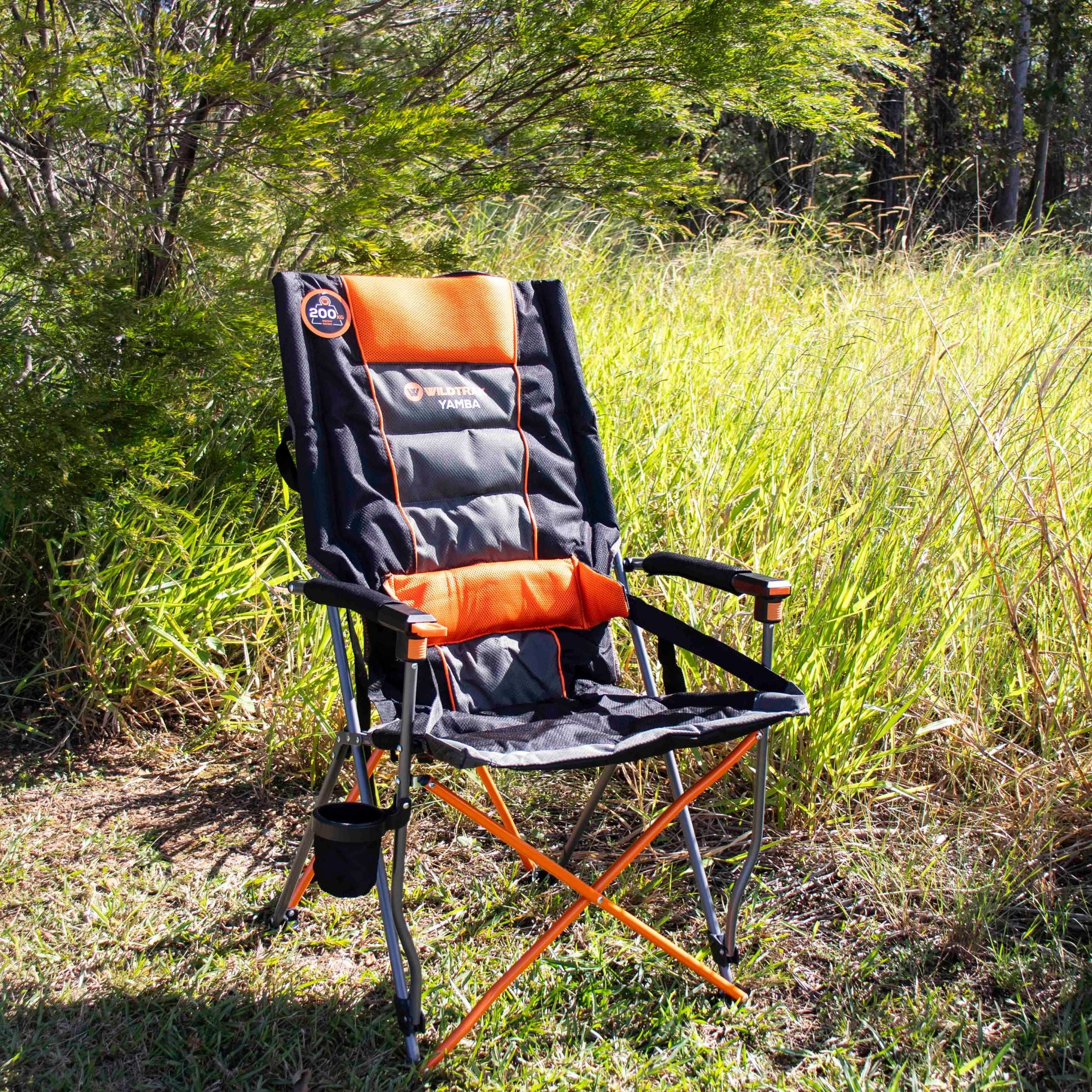 Wildtrak Yamba Lumbar Chair with Lumbar Support