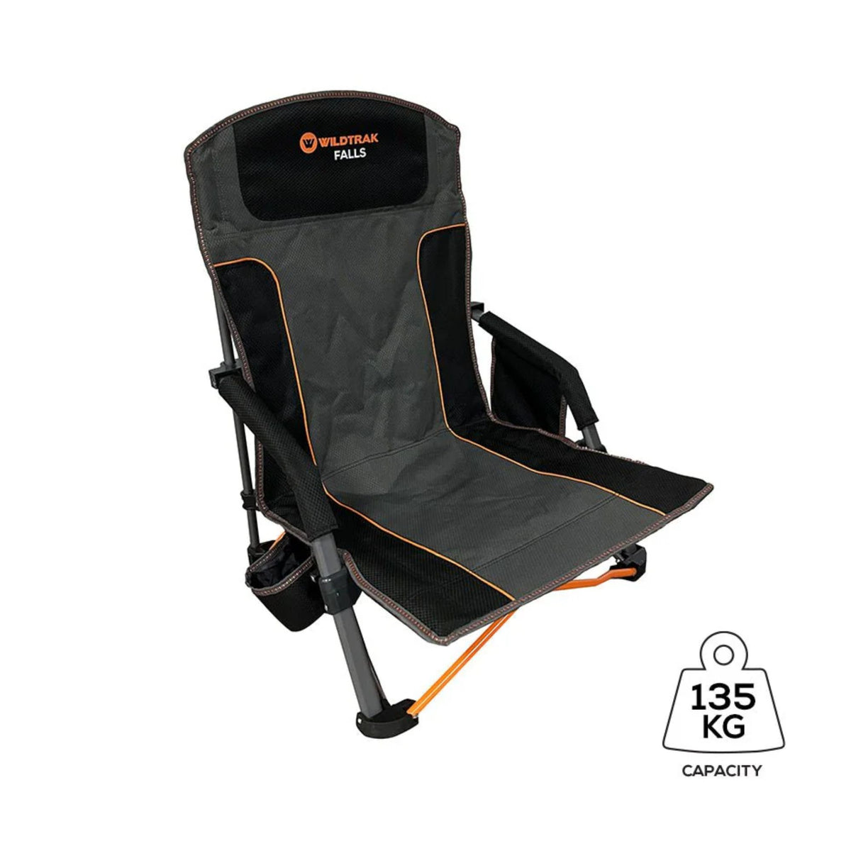Wildtrak Falls Event Folding Camping Chair, High Back
