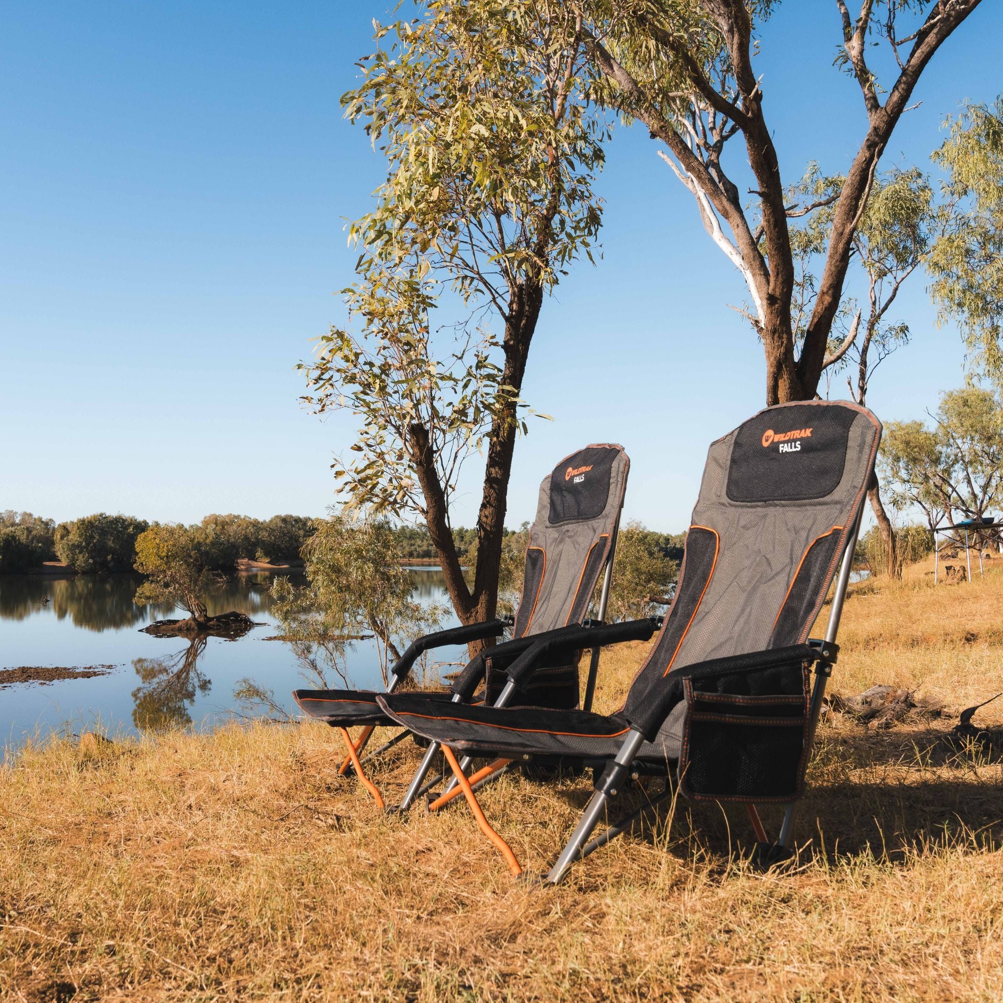 Wildtrak Falls Event Folding Camping Chair, High Back