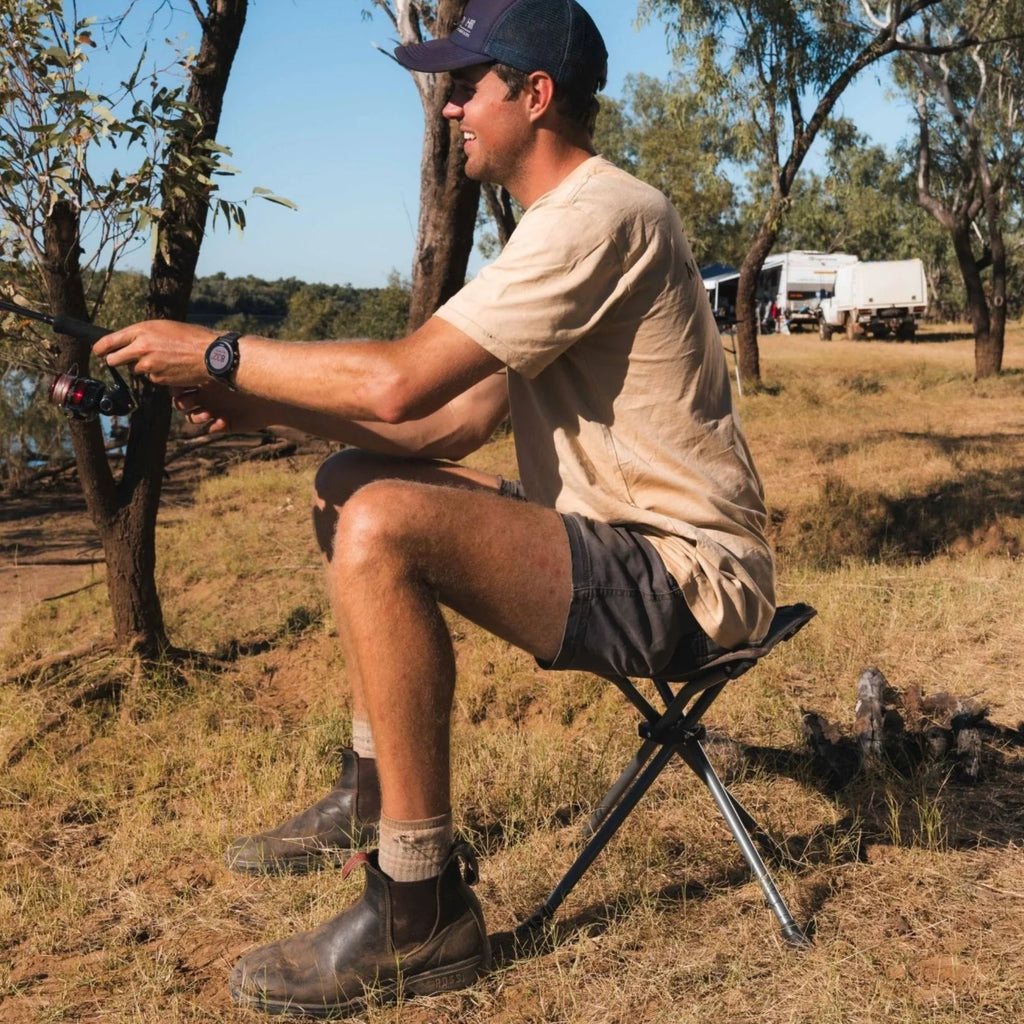 Wildtrak AYR Folding Camp Stool Fishing Chair